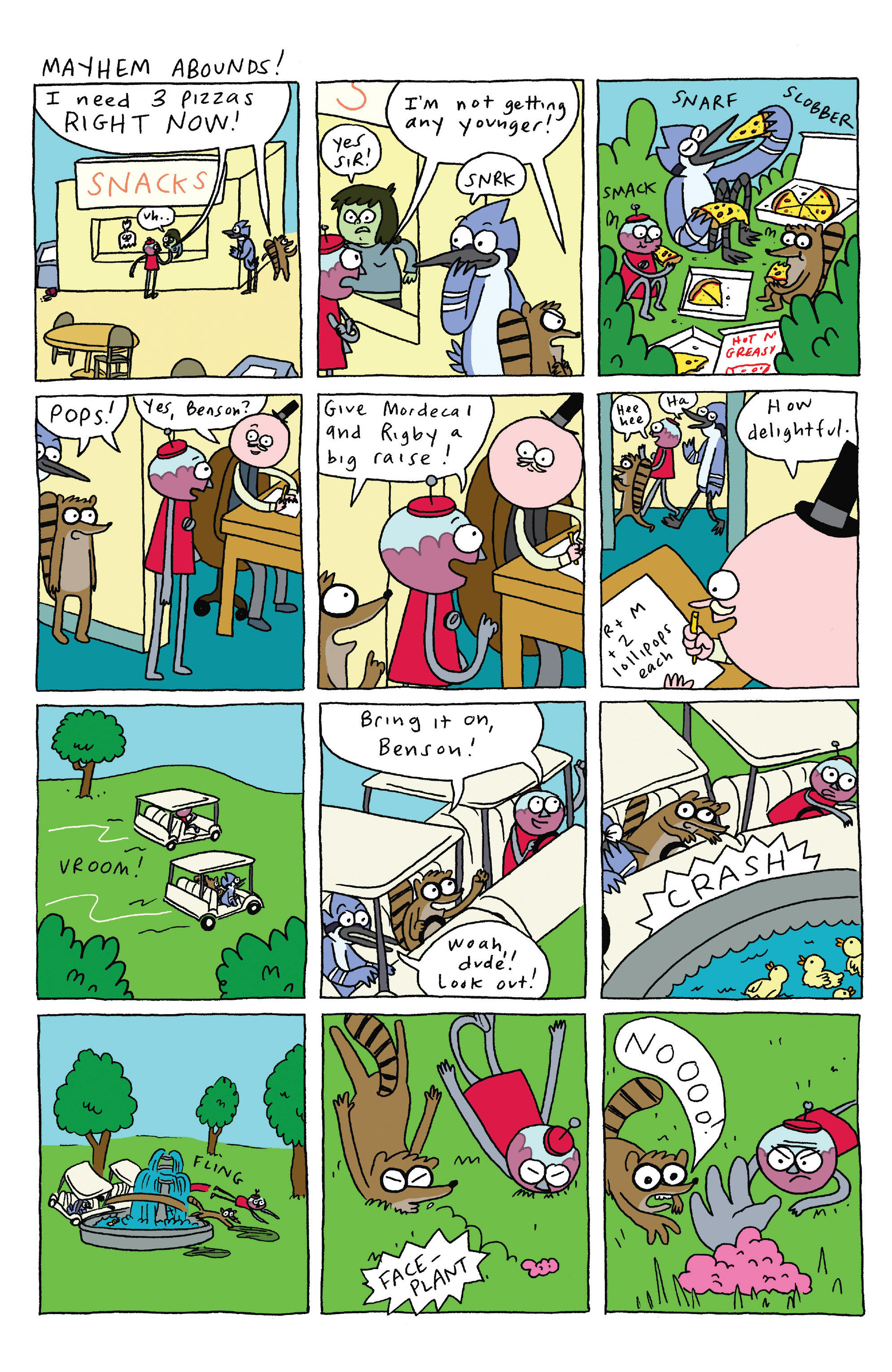 Read online Regular Show comic -  Issue #23 - 22