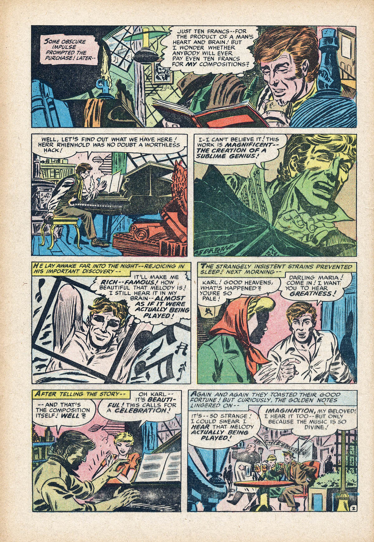 Read online Adventures Into The Unknown comic -  Issue #59 - 16