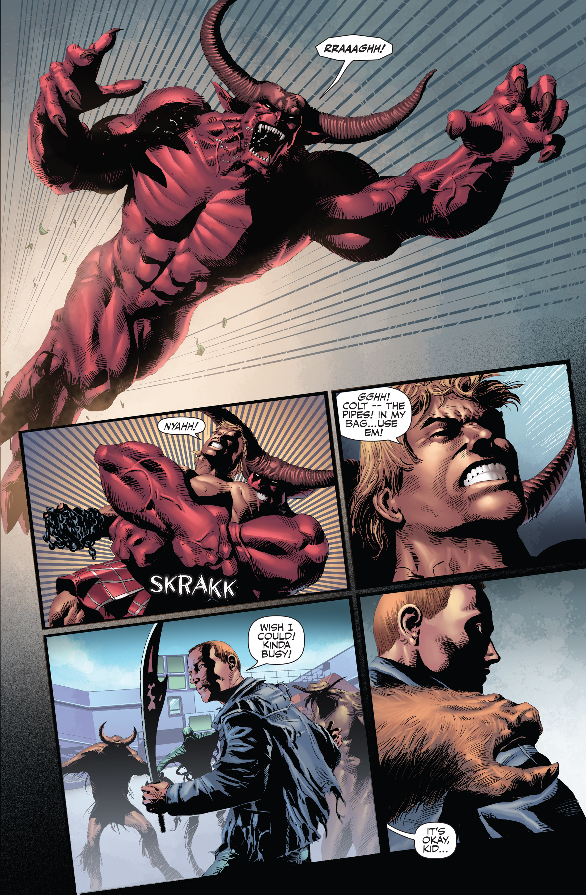 Read online Rowdy Roddy Piper: Monster Killer comic -  Issue # TPB - 73