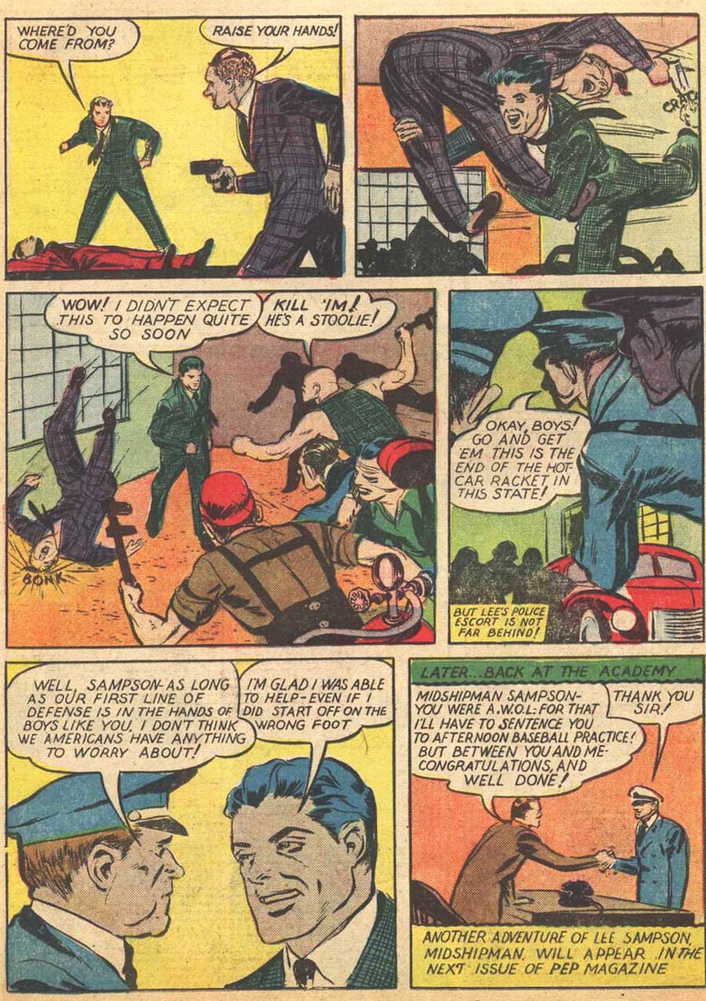 Read online Pep Comics comic -  Issue #13 - 46