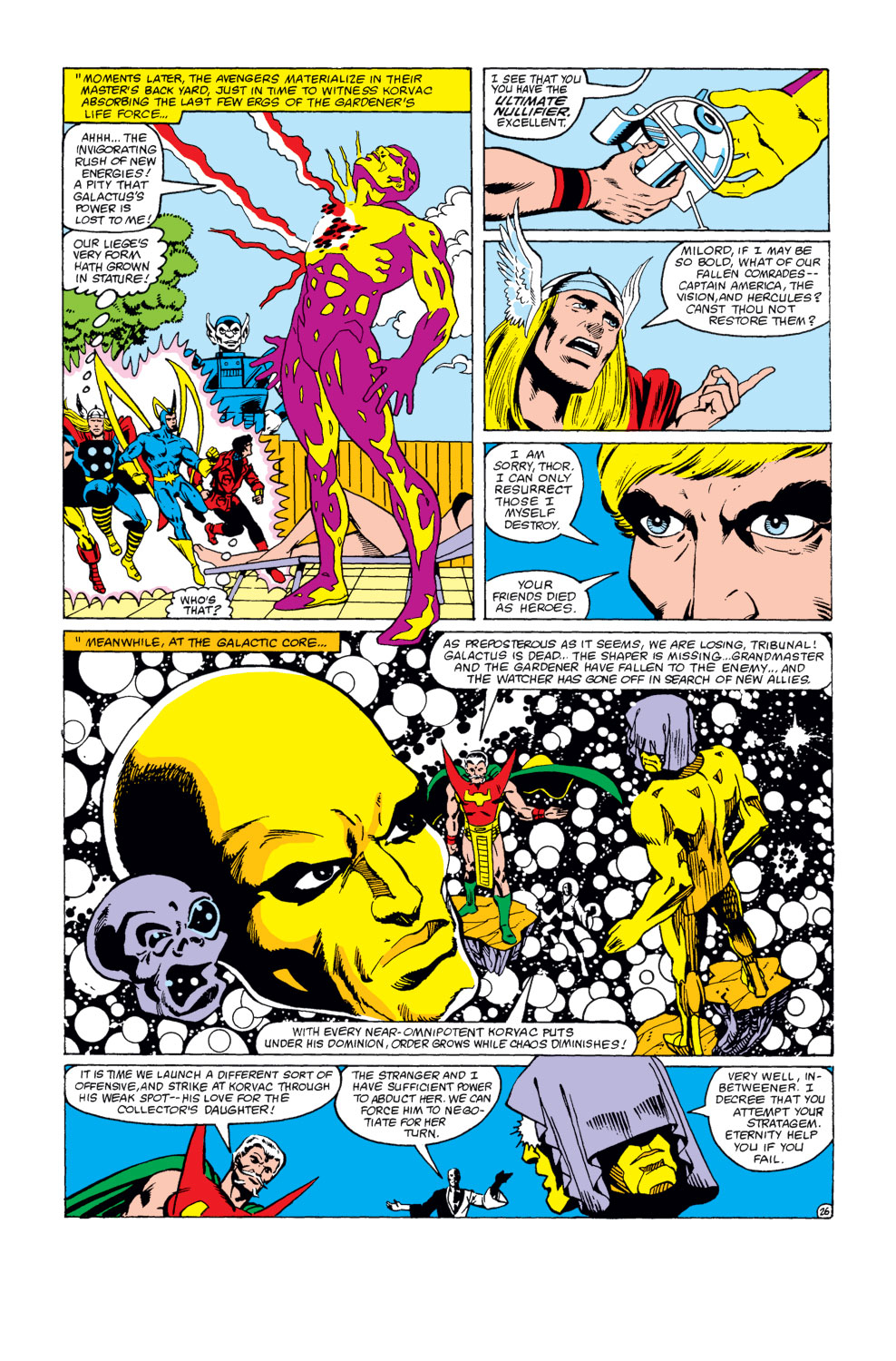 Read online What If? (1977) comic -  Issue #32 - The Avengers had become pawns of Korvac - 26