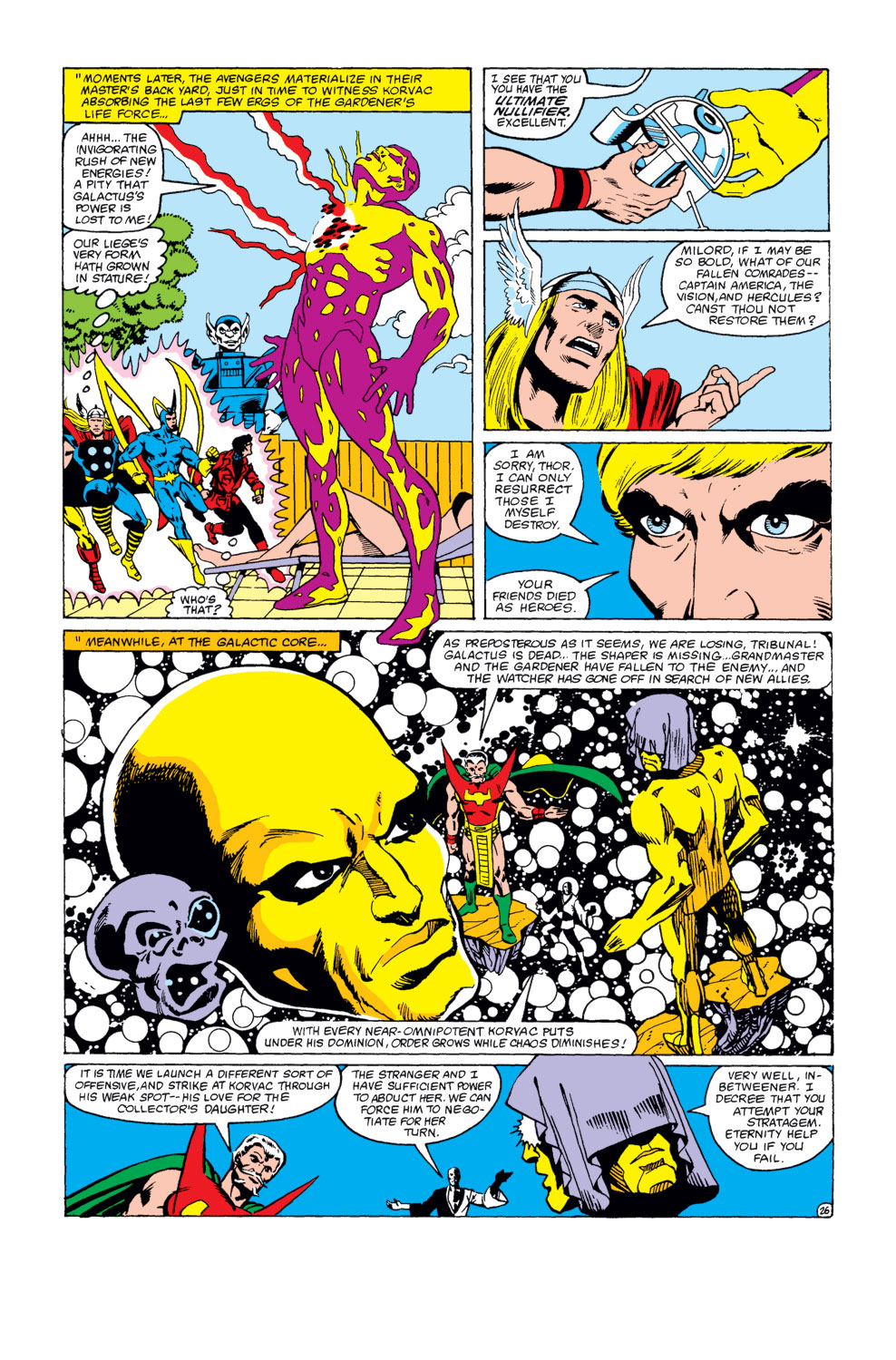What If? (1977) issue 32 - The Avengers had become pawns of Korvac - Page 26