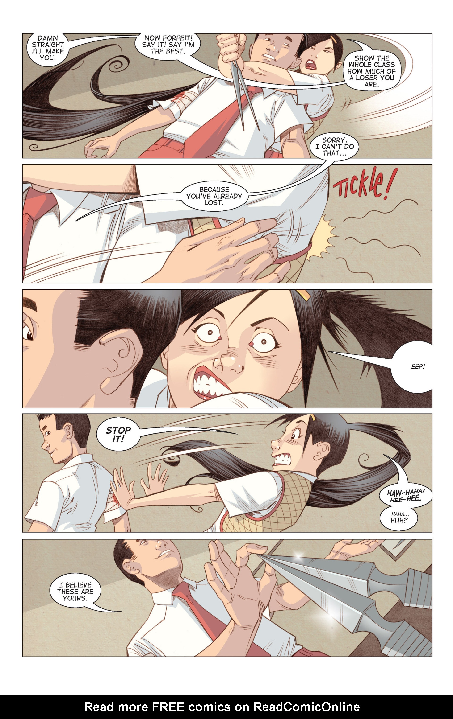 Read online Five Weapons comic -  Issue #2 - 4