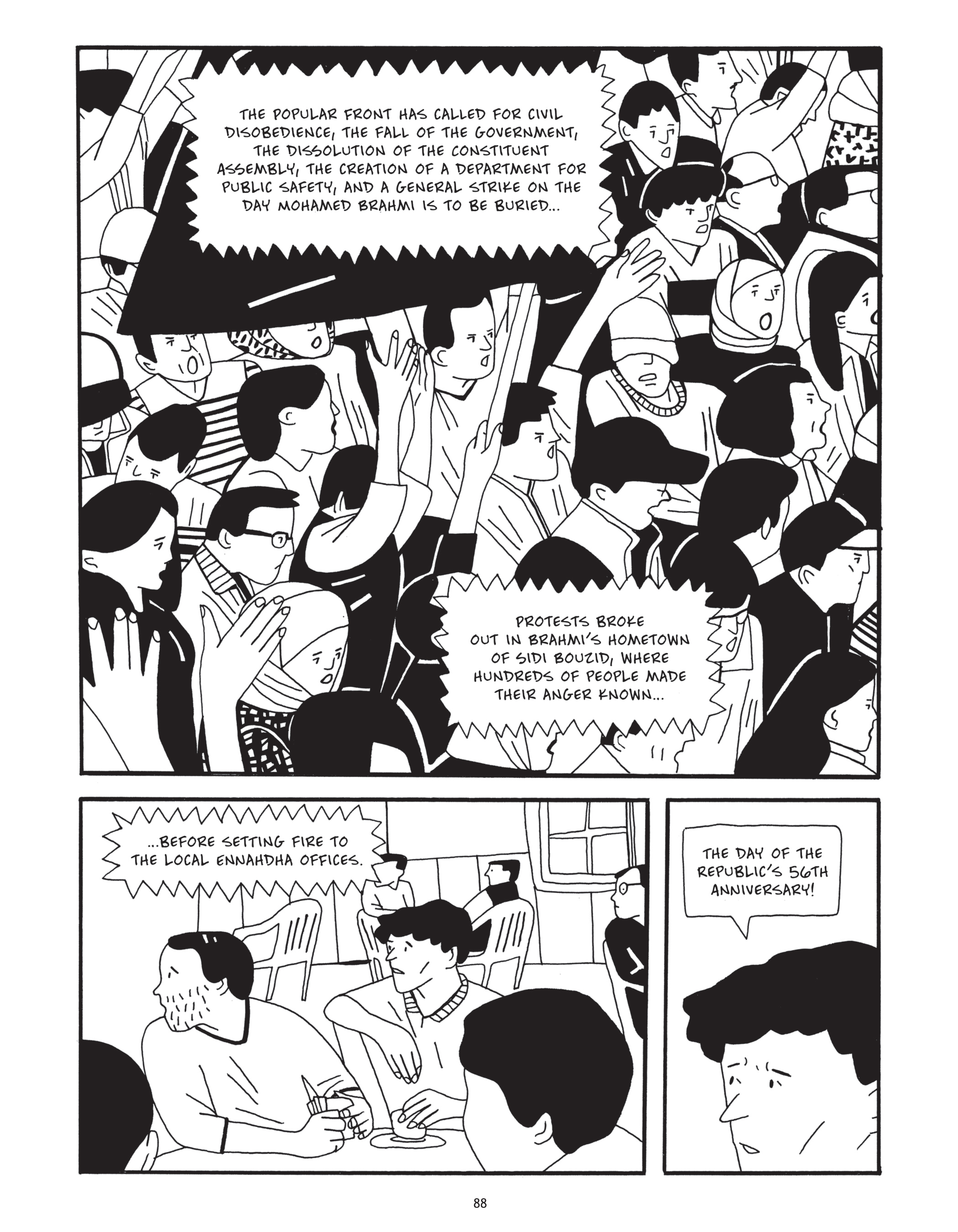 Read online After the Spring: A Story of Tunisian Youth comic -  Issue # TPB - 88