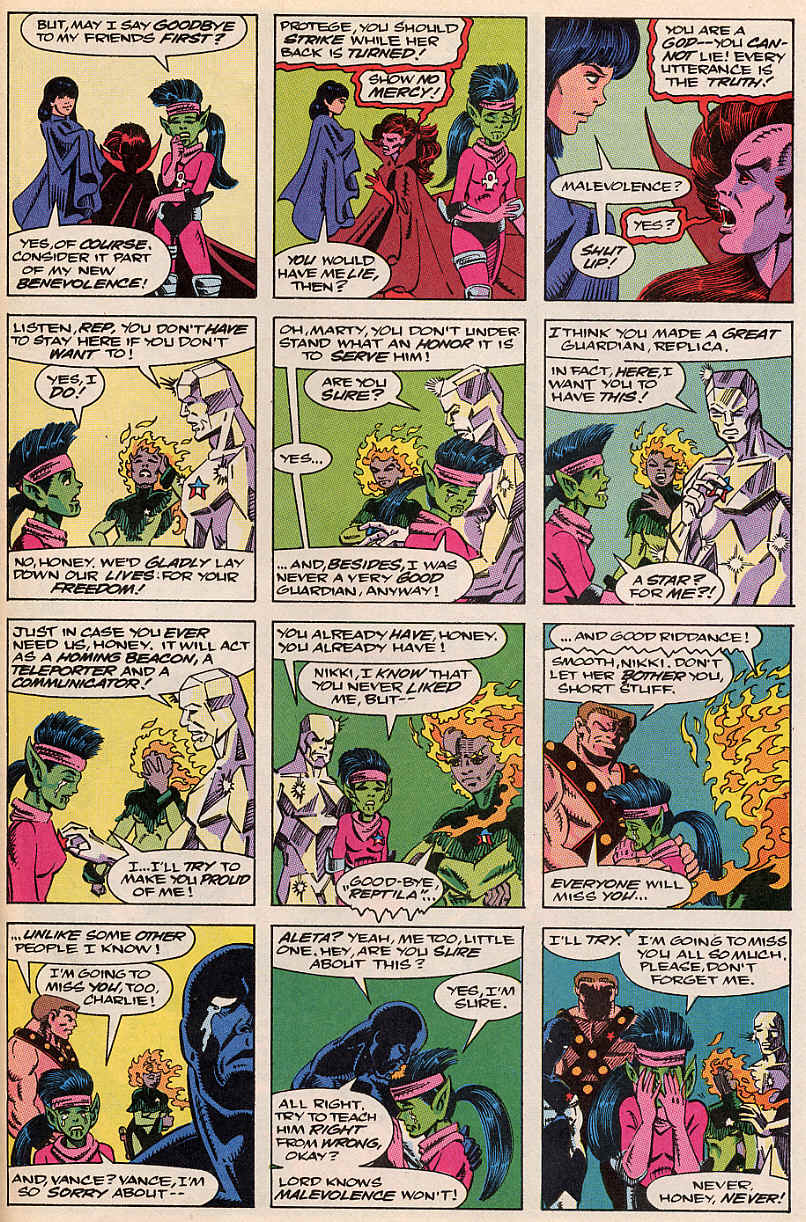 Read online Guardians of the Galaxy (1990) comic -  Issue #16 - 33