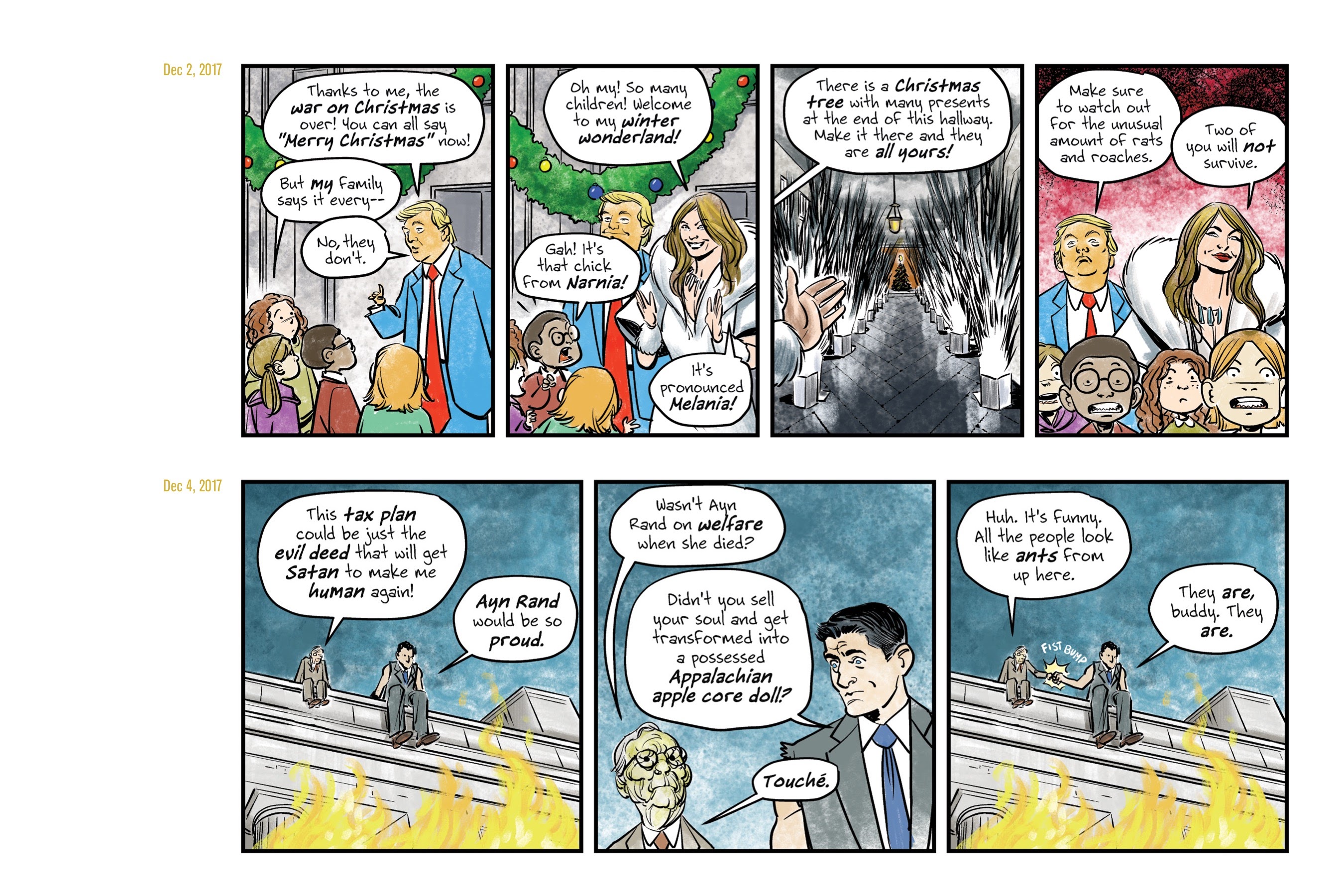 Read online Lil' Donnie: Executive Privilege comic -  Issue # TPB - 62