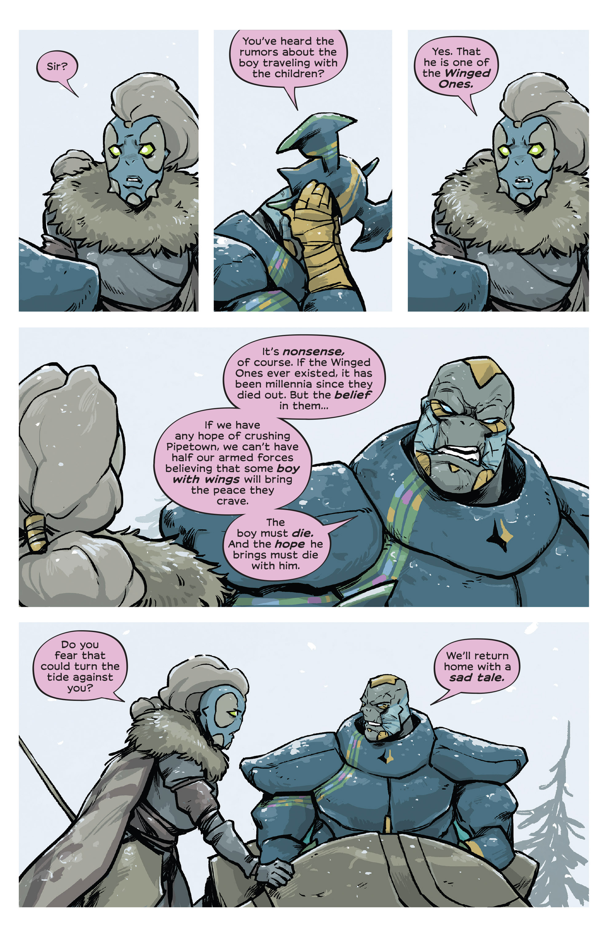 Read online Wynd: The Throne In The Sky comic -  Issue #3 - 12