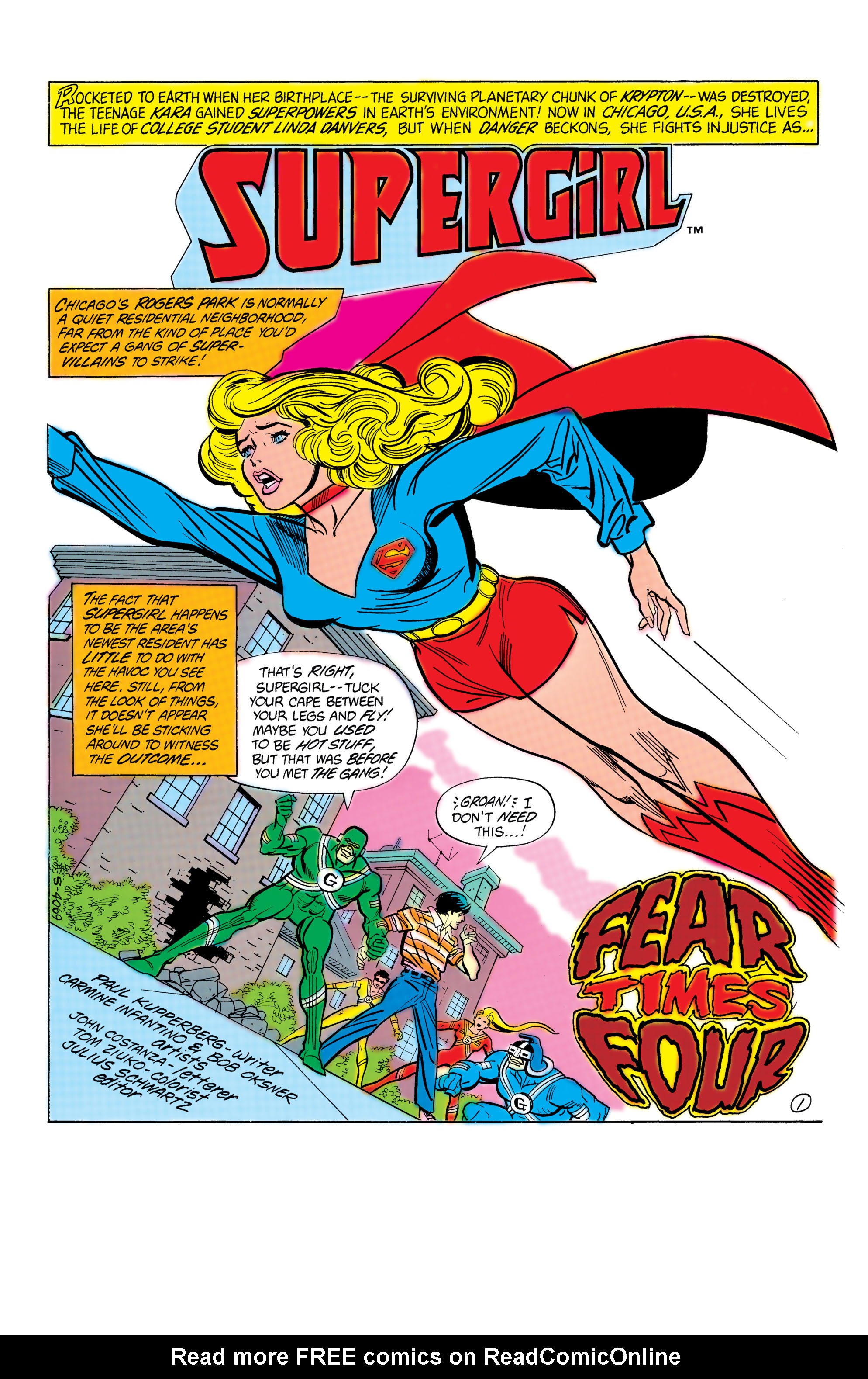 Read online Supergirl (1982) comic -  Issue #5 - 2