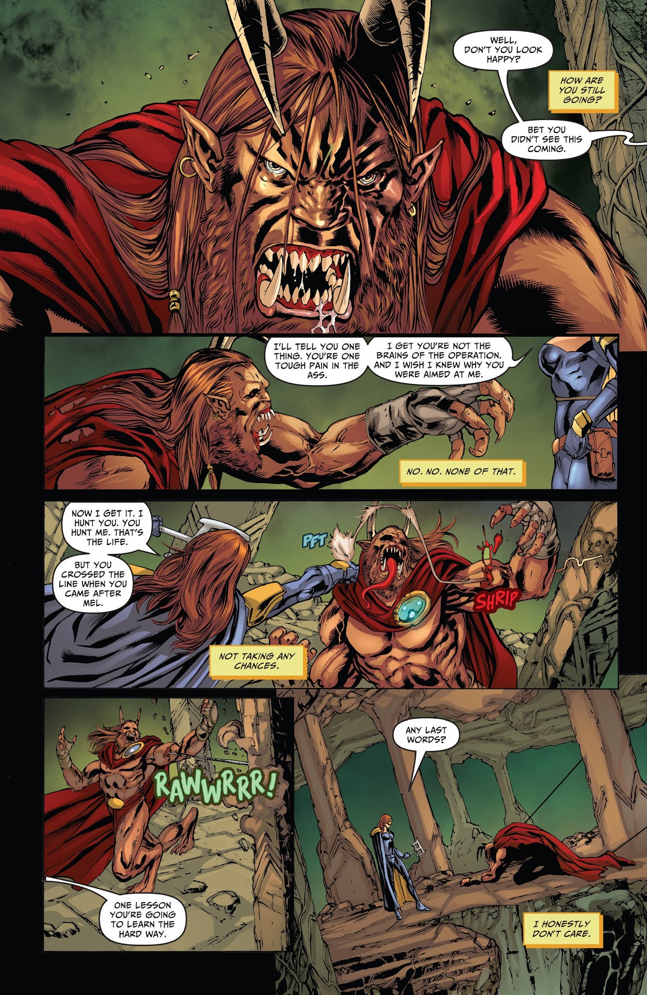 Read online Belle: Beast Hunter comic -  Issue #5 - 21