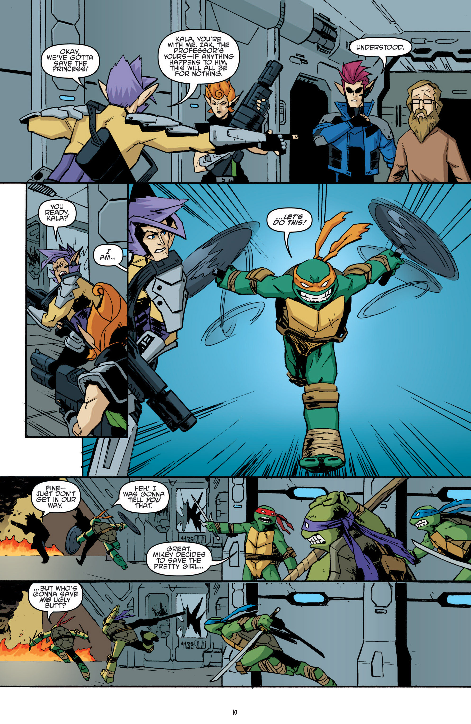 Read online Teenage Mutant Ninja Turtles (2011) comic -  Issue #18 - 14