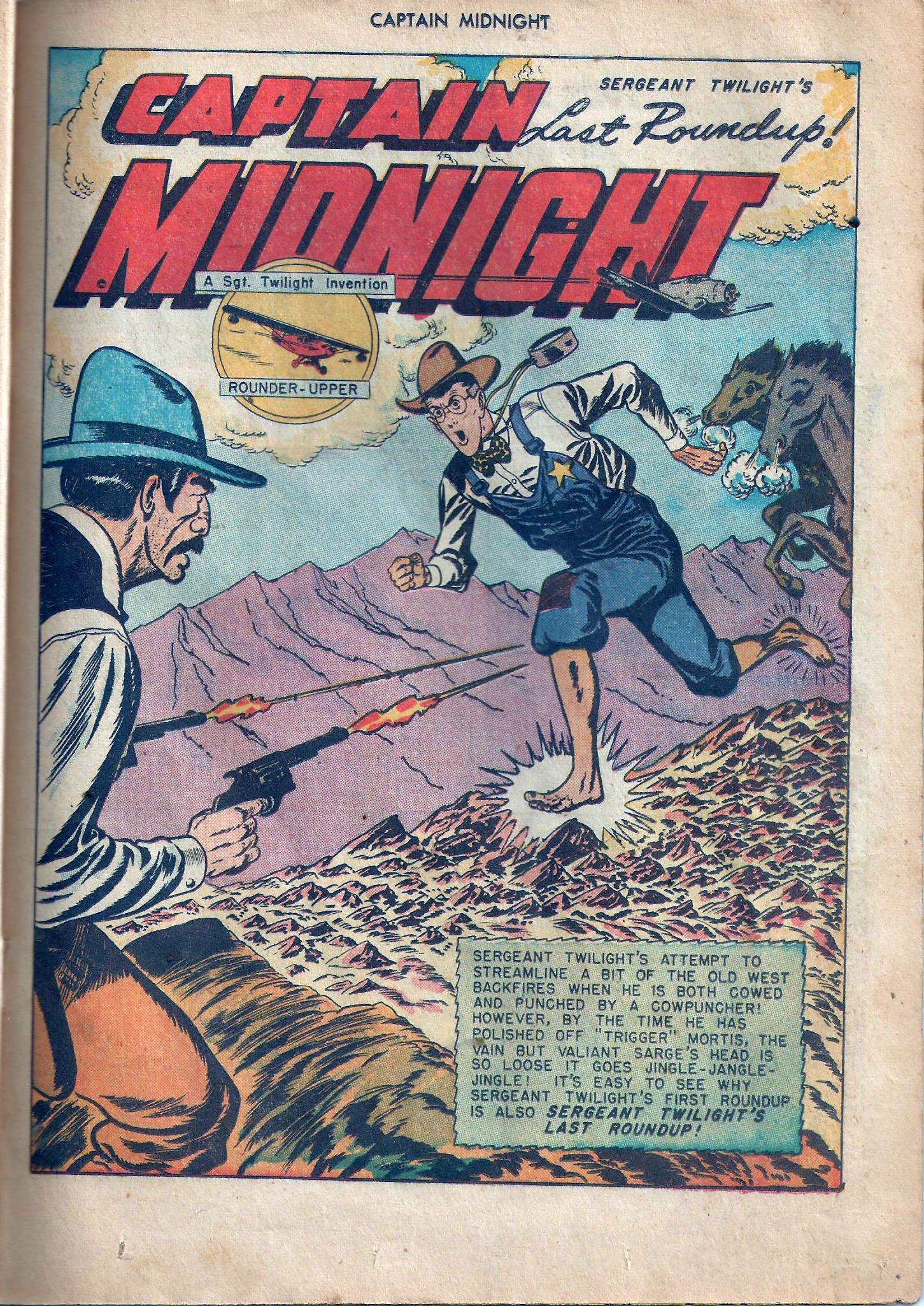 Read online Captain Midnight (1942) comic -  Issue #47 - 25