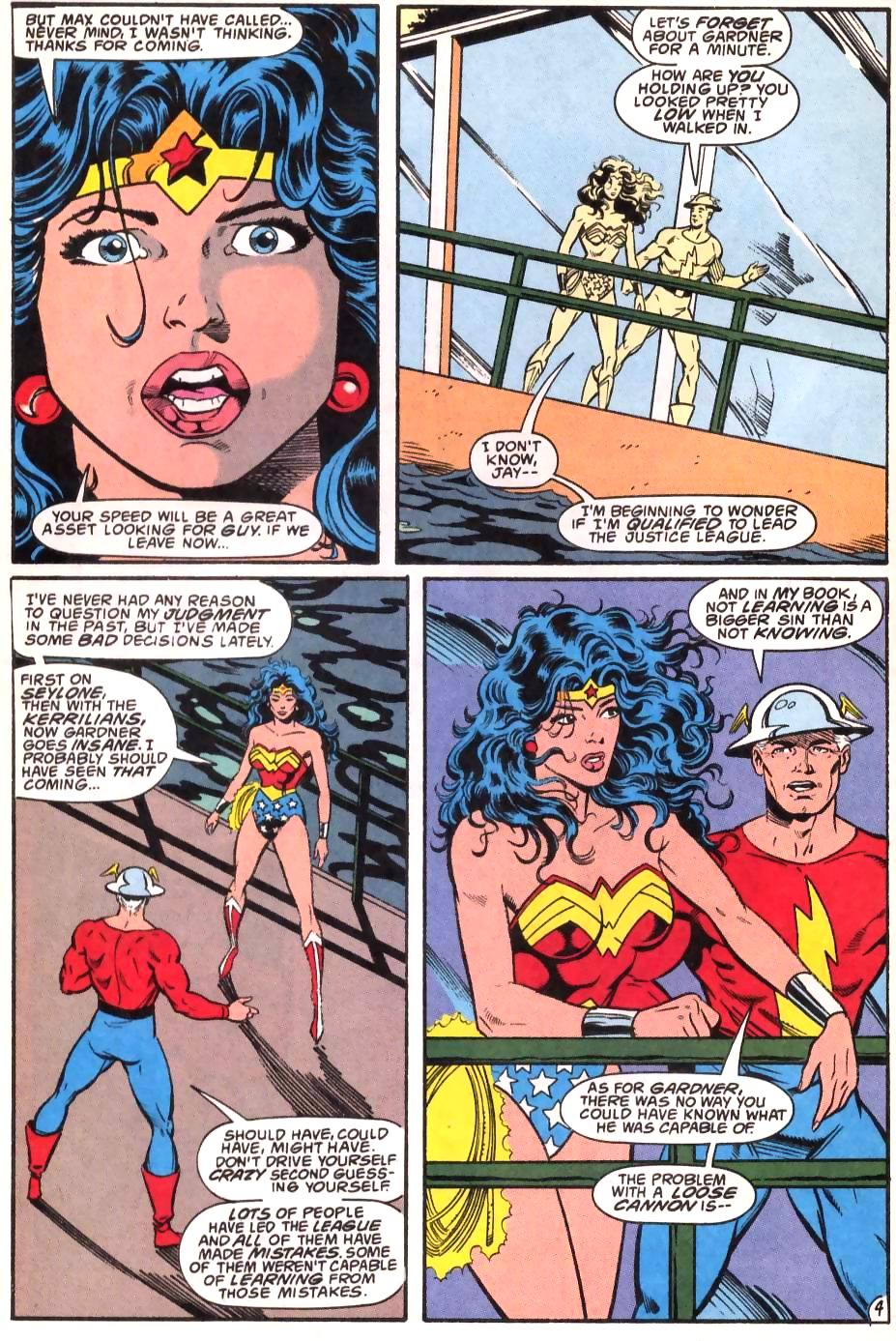 Read online Justice League America comic -  Issue #83 - 5