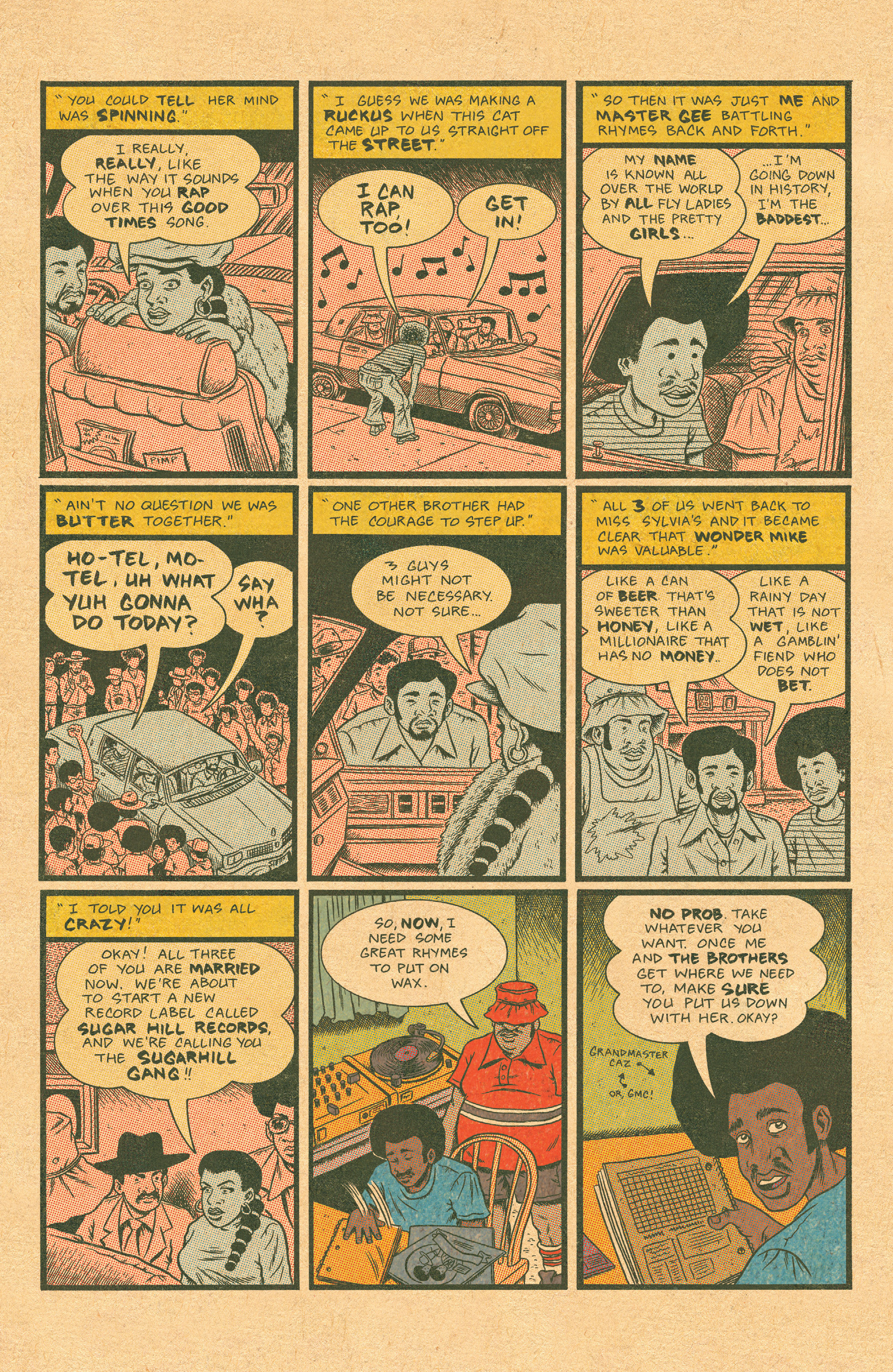 Read online Free Comic Book Day 2014 comic -  Issue # Hip Hop Family Tree Two-in-One - 12