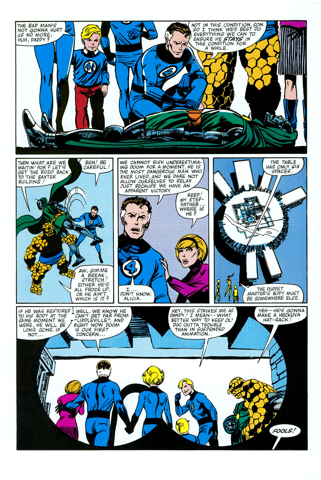 Read online Fantastic Four Visionaries: John Byrne comic -  Issue # TPB 1 - 131
