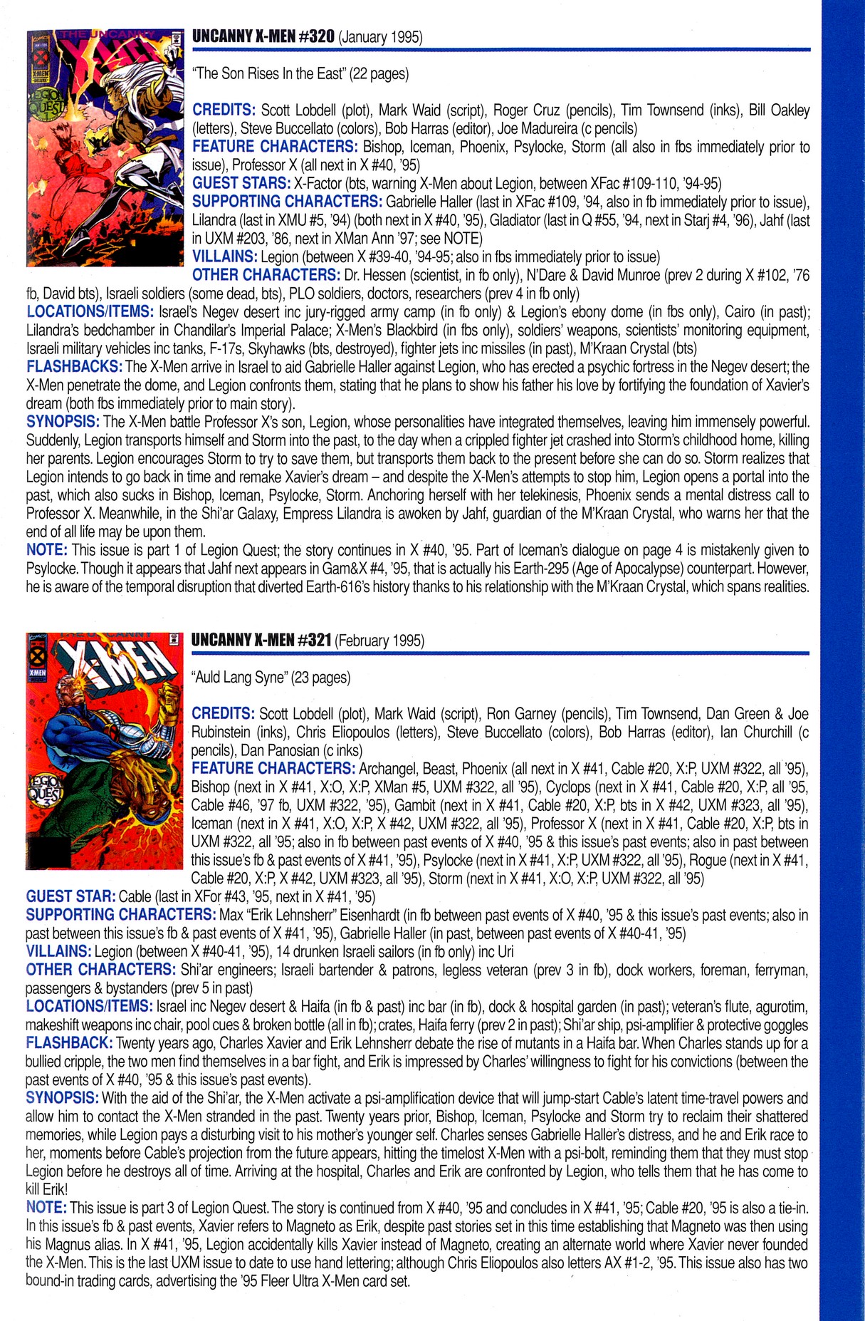 Read online Official Index to the Marvel Universe comic -  Issue #8 - 55