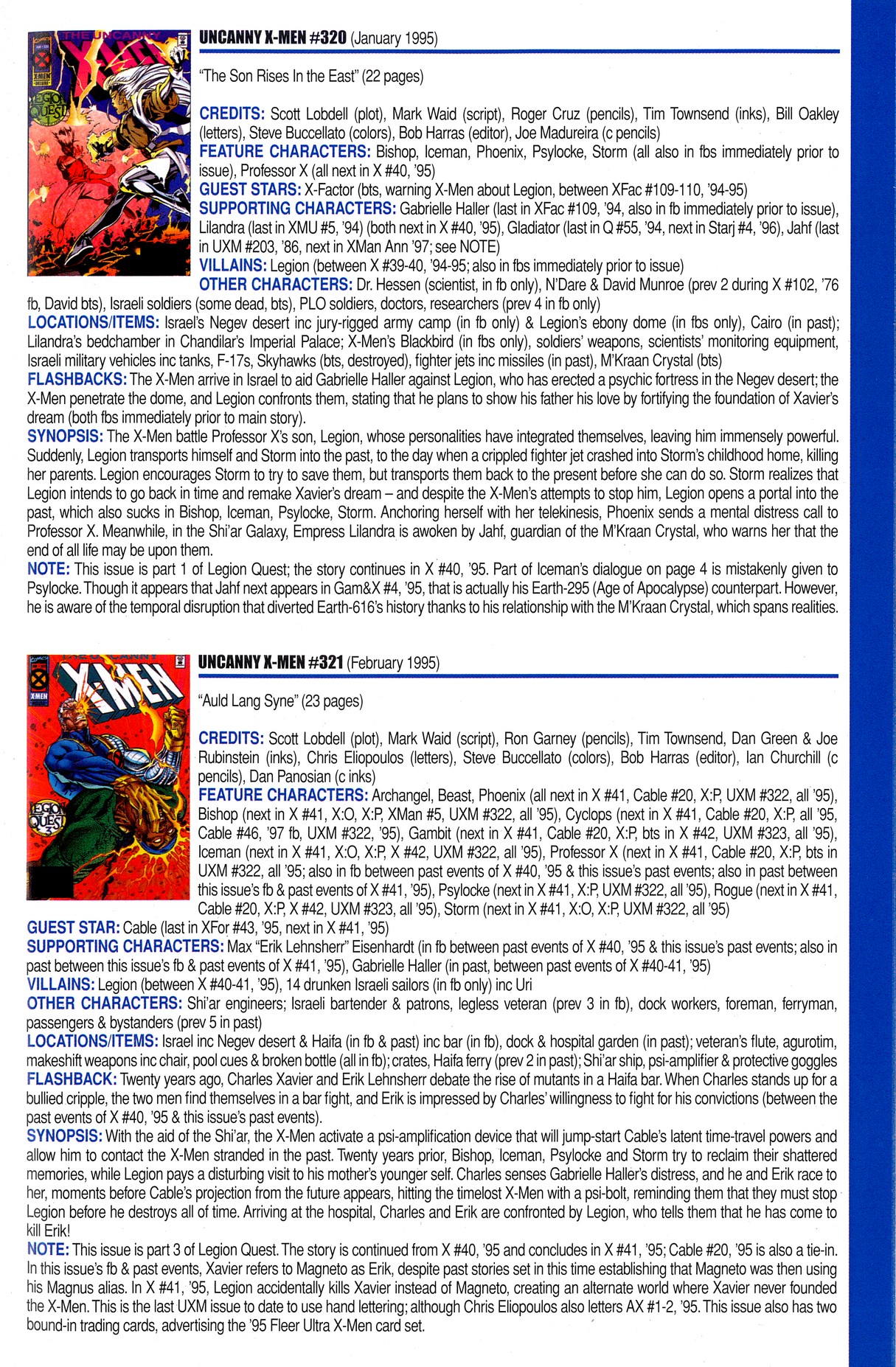 Read online Official Index to the Marvel Universe comic -  Issue #8 - 55