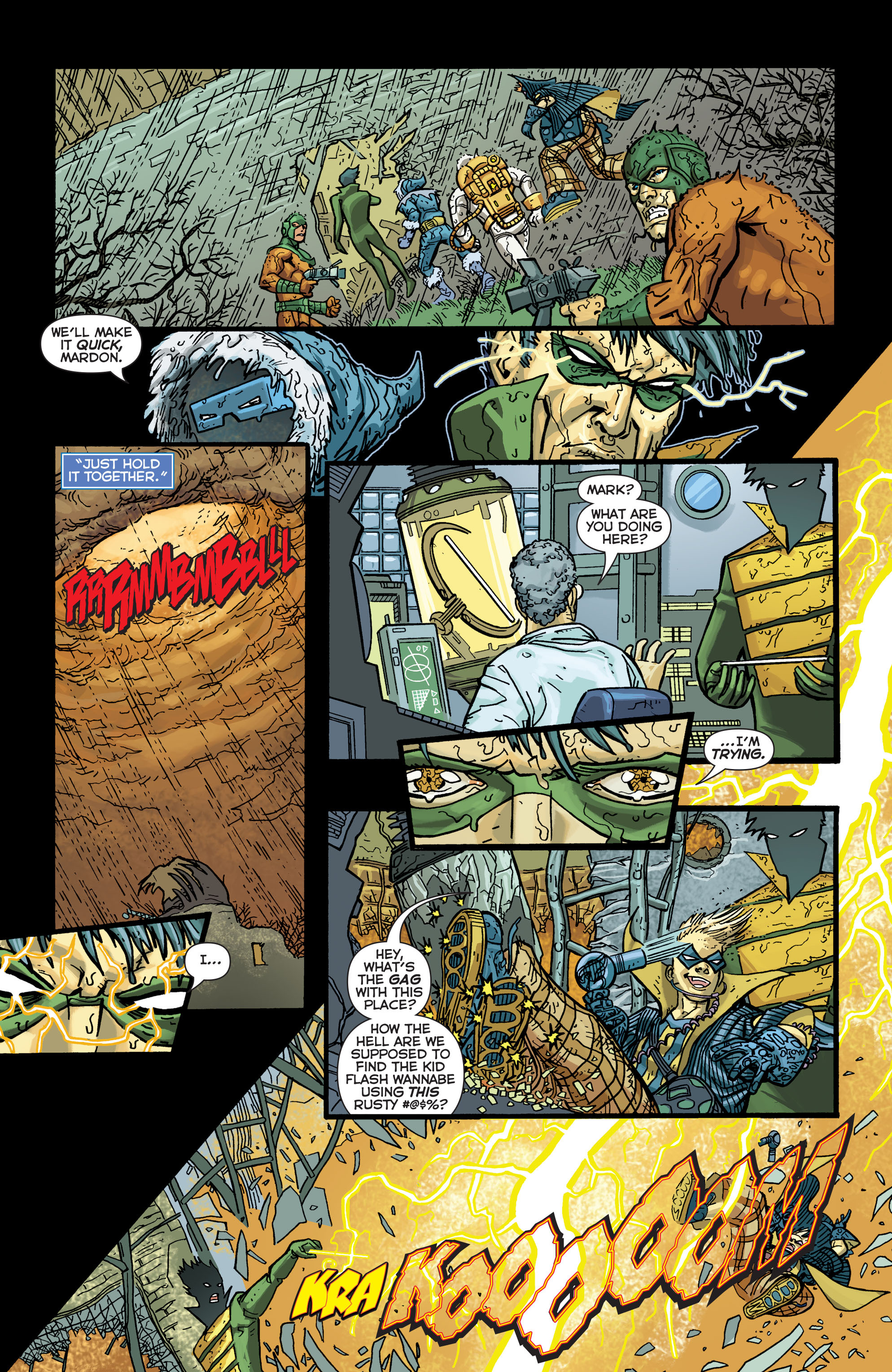 Read online Final Crisis: Rogues' Revenge comic -  Issue #3 - 4