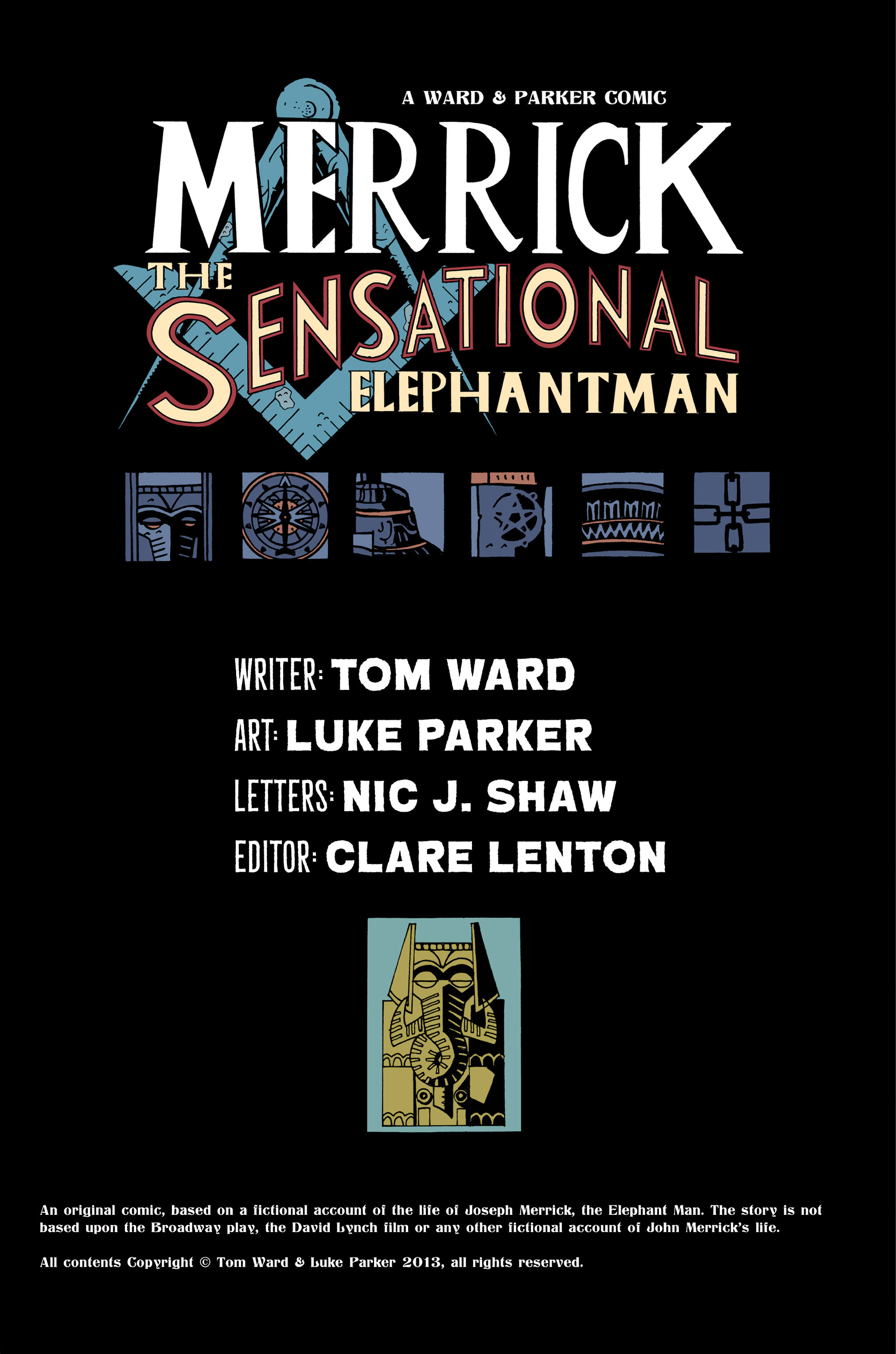 Read online Merrick: The Sensational Elephantman comic -  Issue #3 - 2