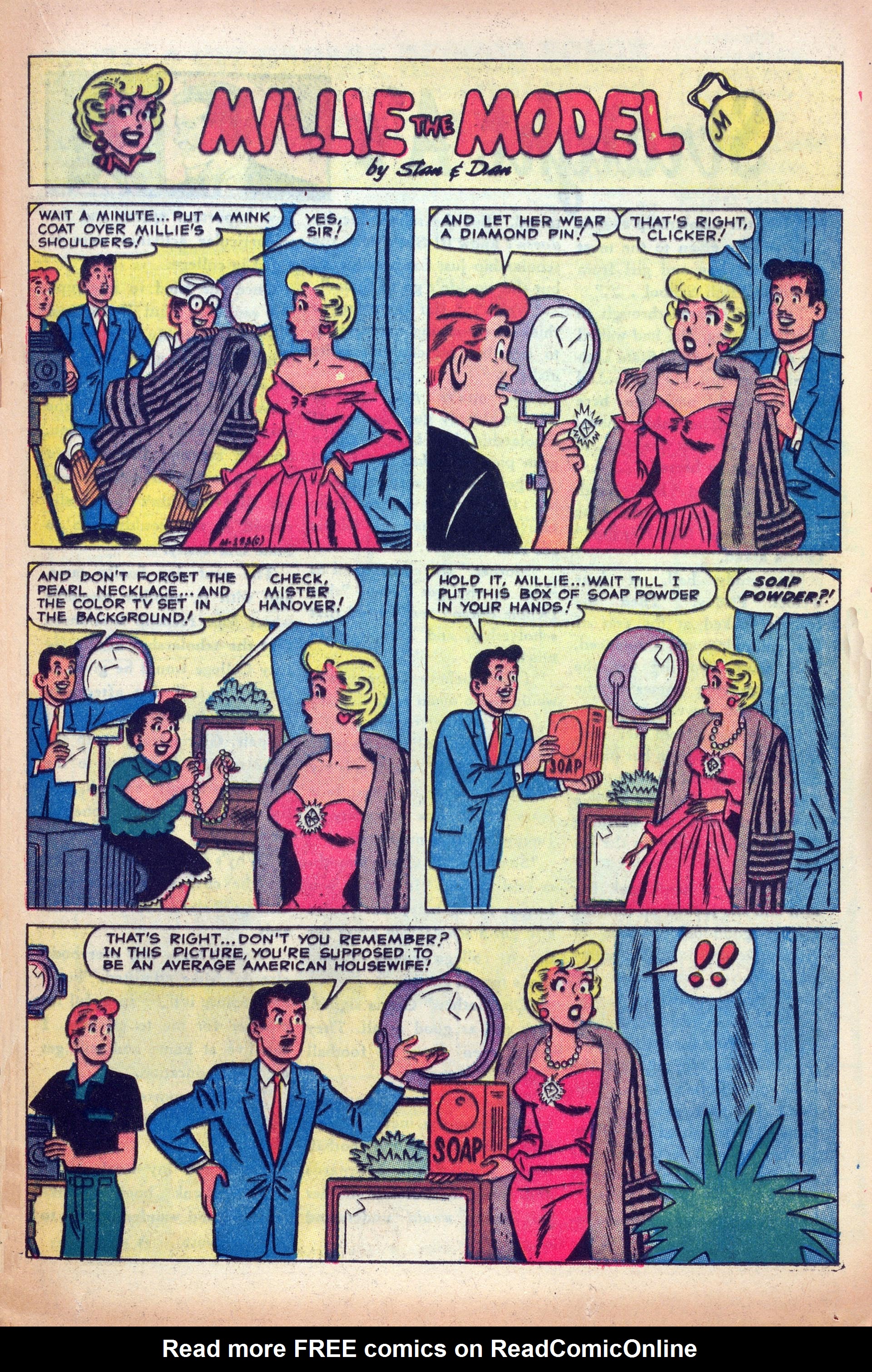 Read online Millie the Model comic -  Issue #80 - 17