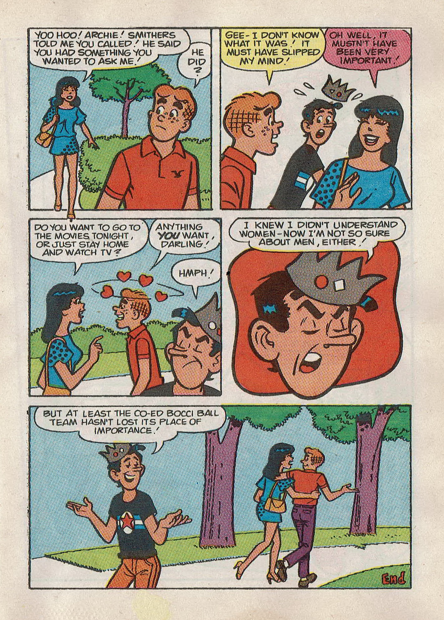 Read online Jughead Jones Comics Digest comic -  Issue #60 - 113