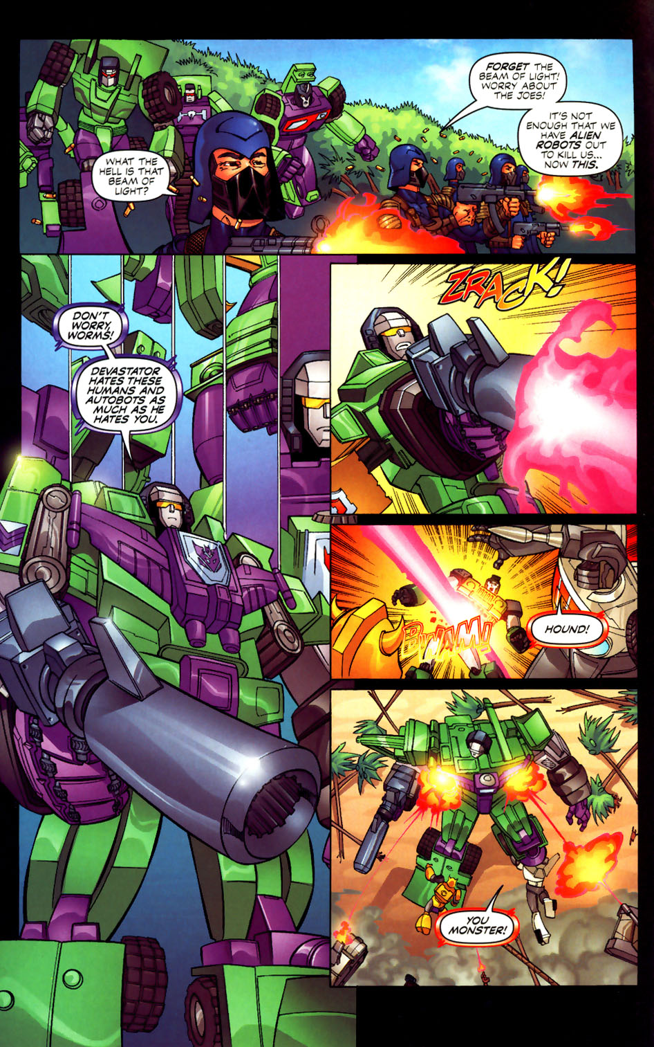 Read online G.I. Joe vs. The Transformers comic -  Issue #5 - 12
