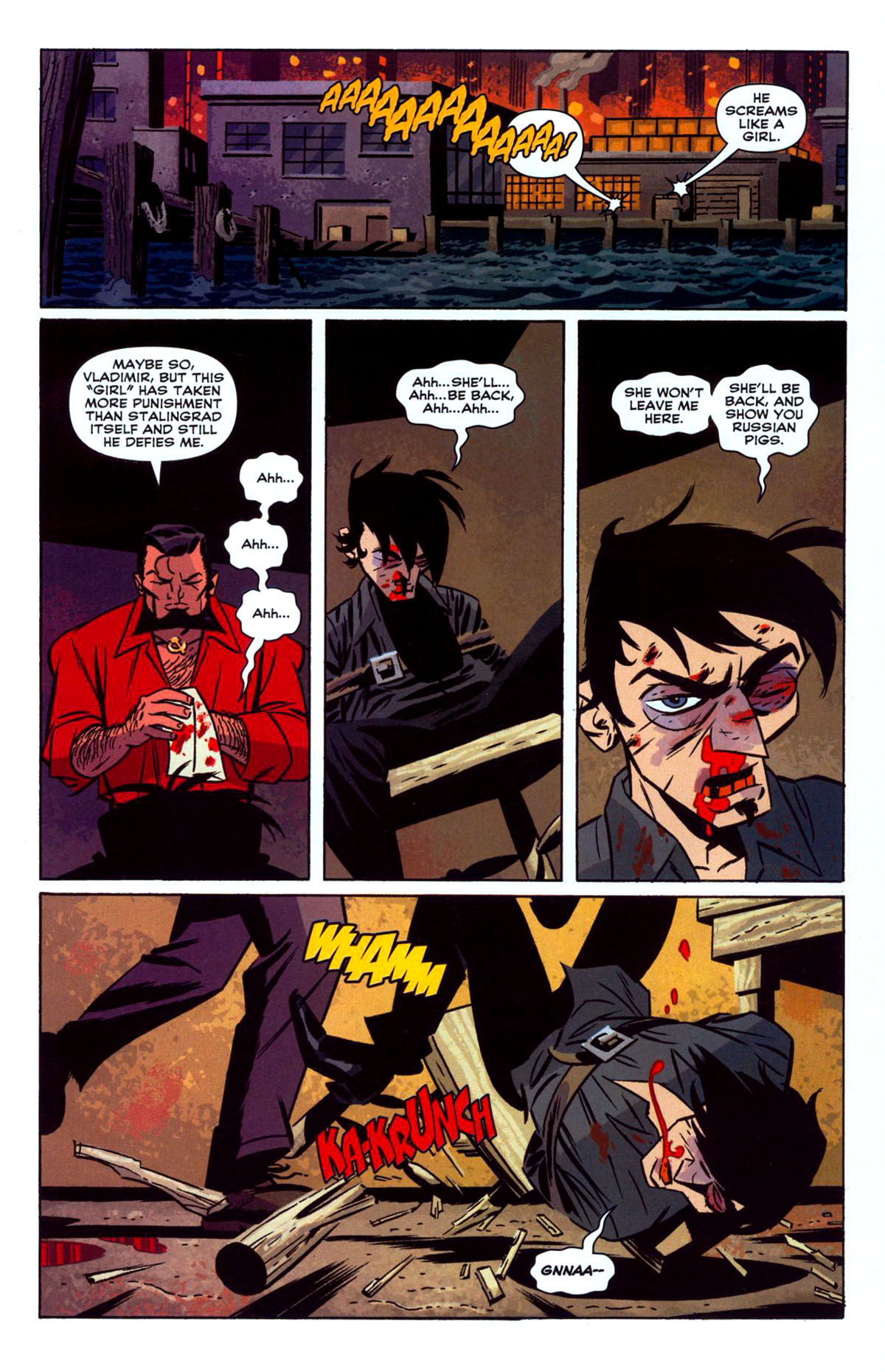 Read online The Spirit (2007) comic -  Issue #5 - 17