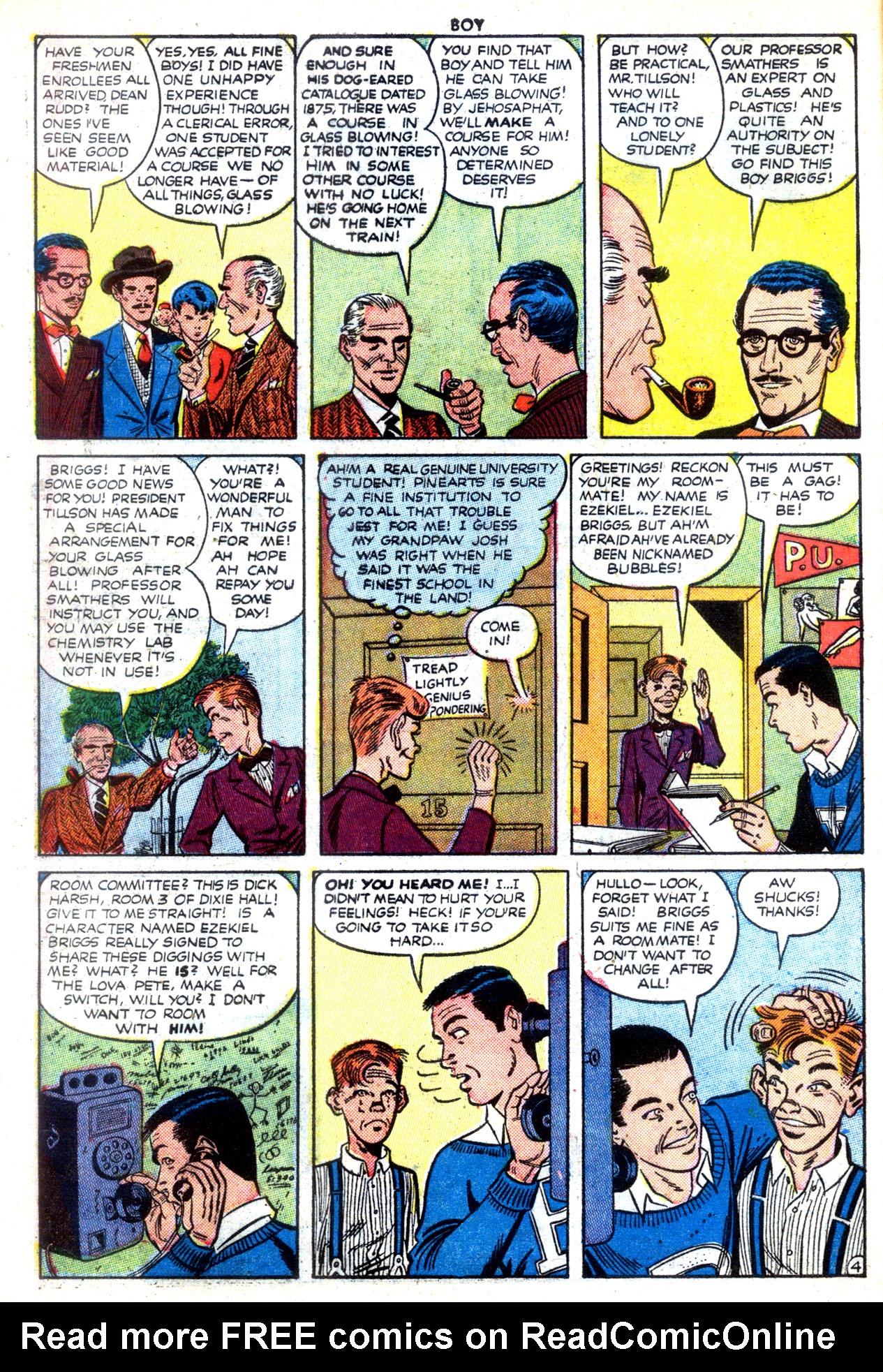 Read online Boy Comics comic -  Issue #67 - 6