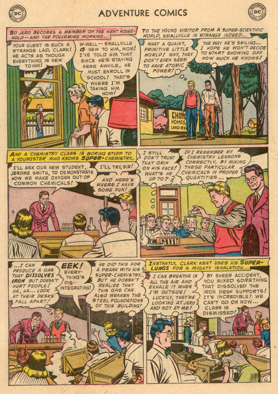 Read online Adventure Comics (1938) comic -  Issue #190 - 8