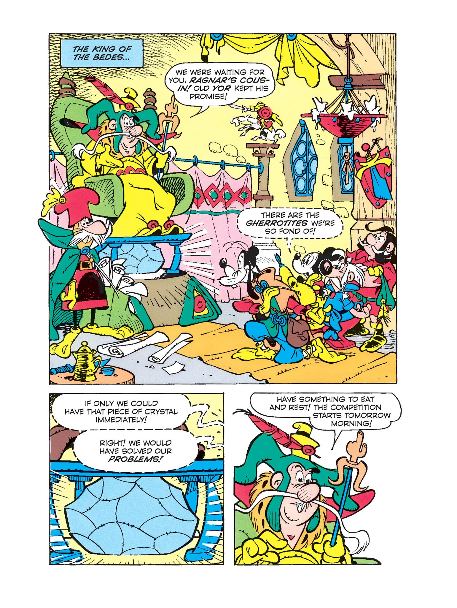 Read online Mickey Mouse and the Argaar Tournament: Return to the Land of Adventure comic -  Issue #2 - 5