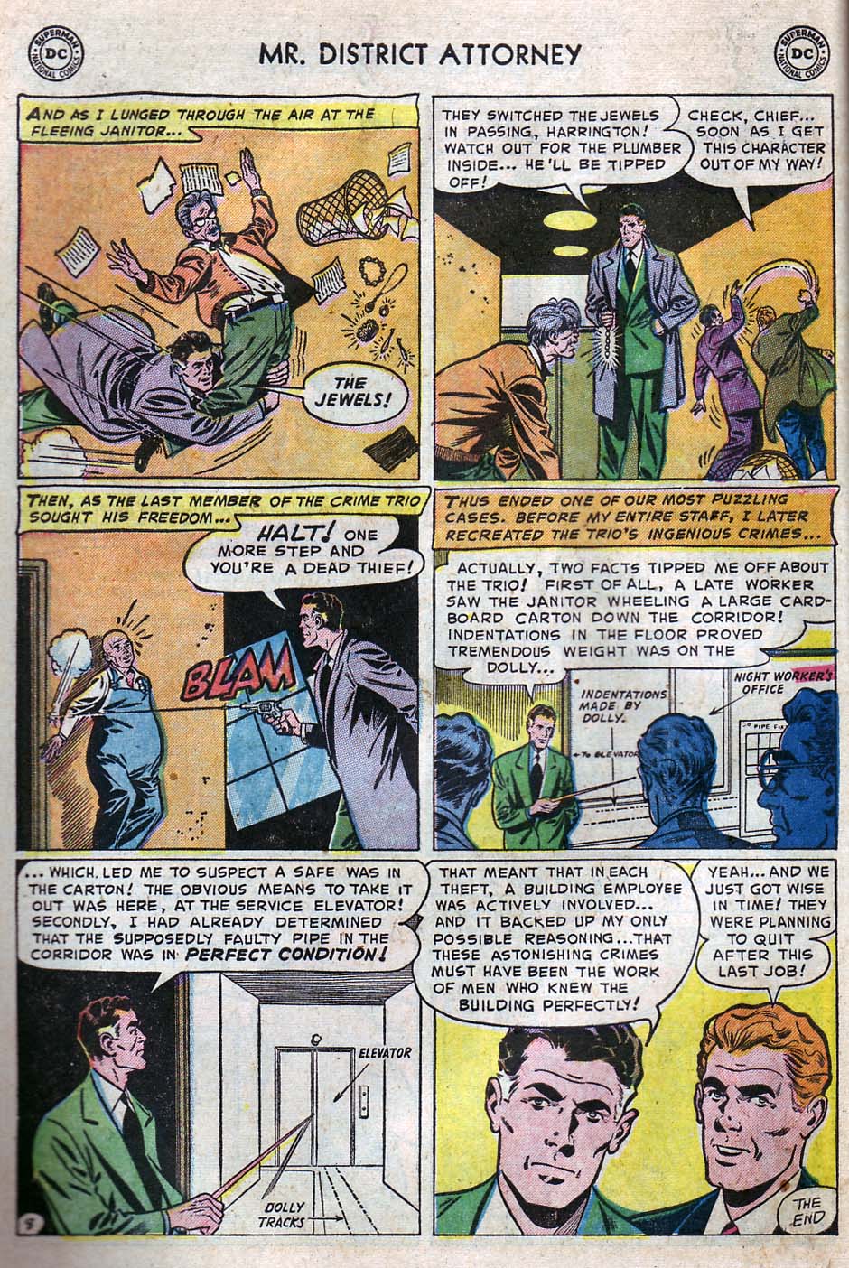 Read online Mr. District Attorney comic -  Issue #33 - 10
