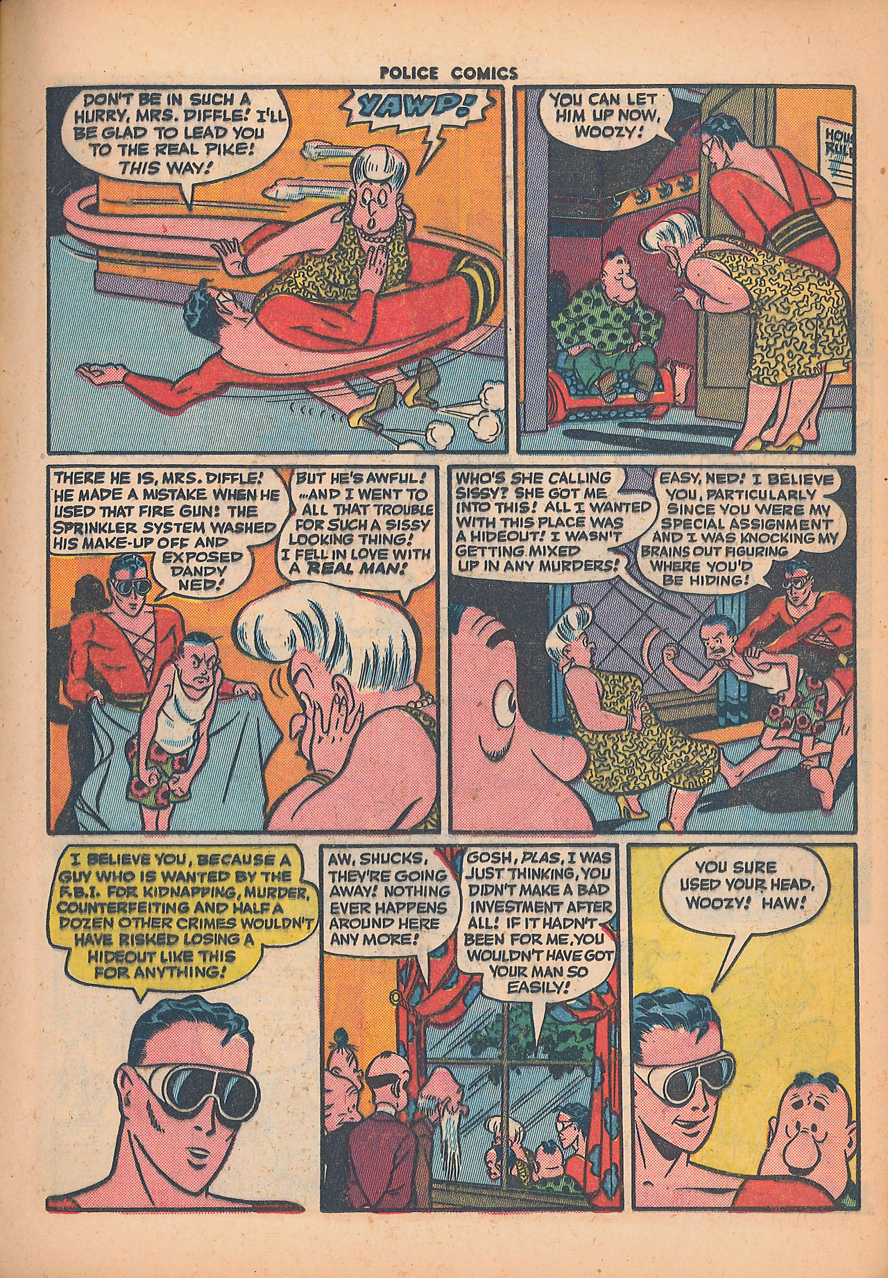 Read online Police Comics comic -  Issue #44 - 17
