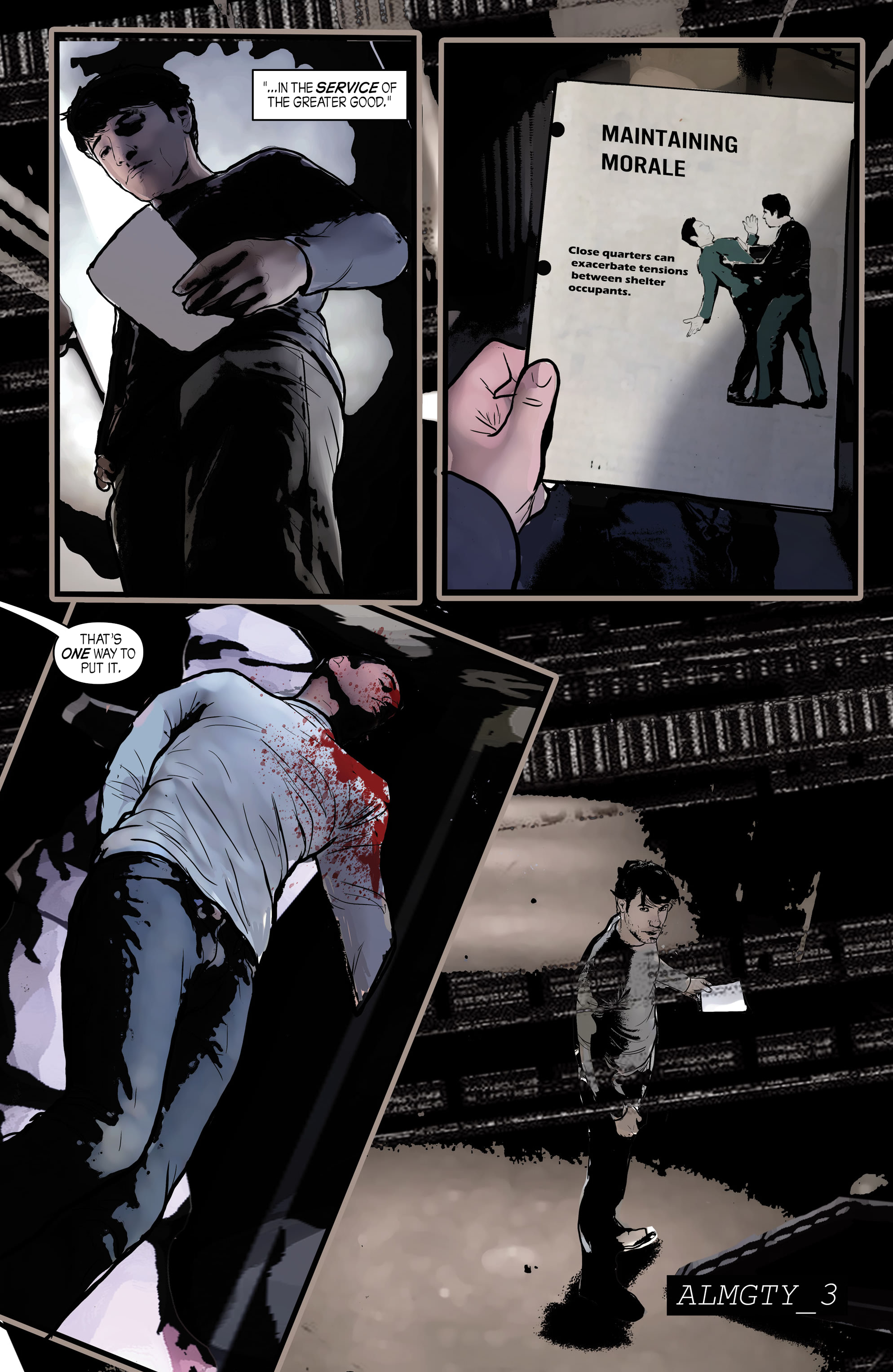 Read online John Carpenter's Tales of Science Fiction: Surviving Nuclear Attack comic -  Issue #4 - 12