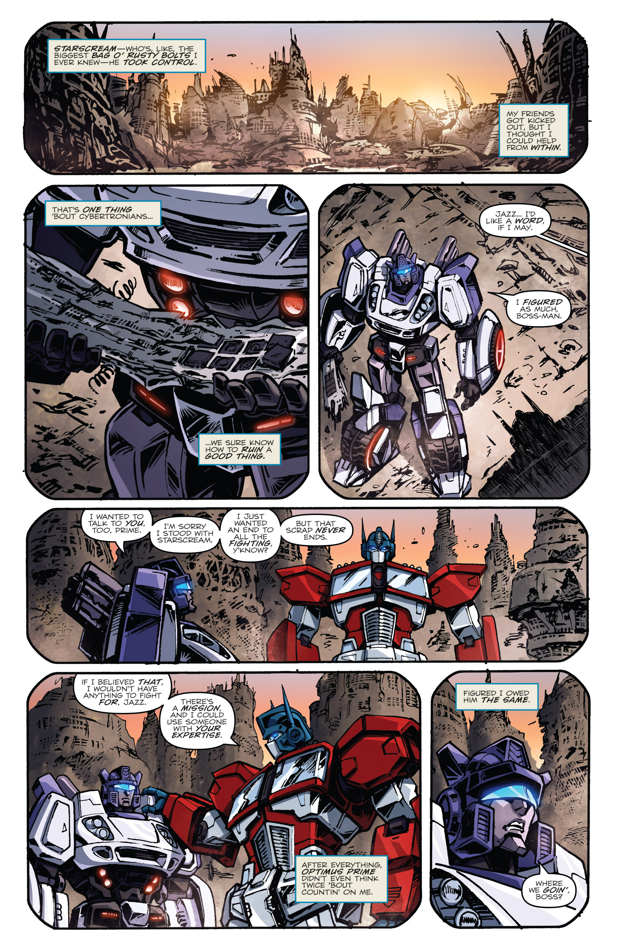 Read online Transformers: Robots In Disguise (2012) comic -  Issue #31 - 8