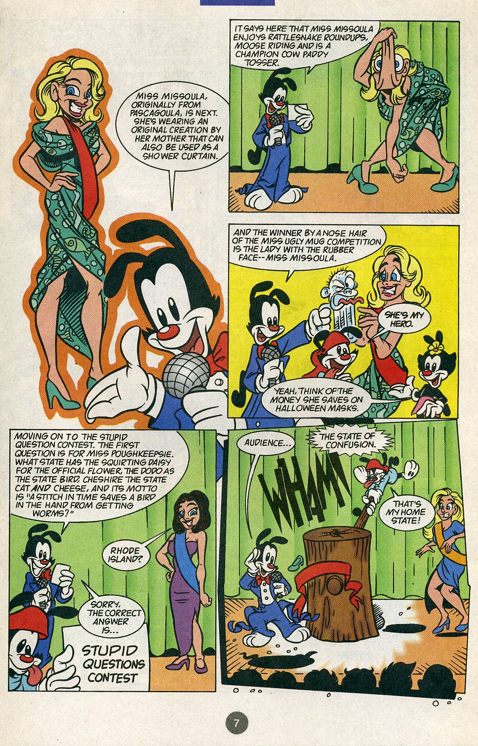 Read online Animaniacs comic -  Issue #17 - 9