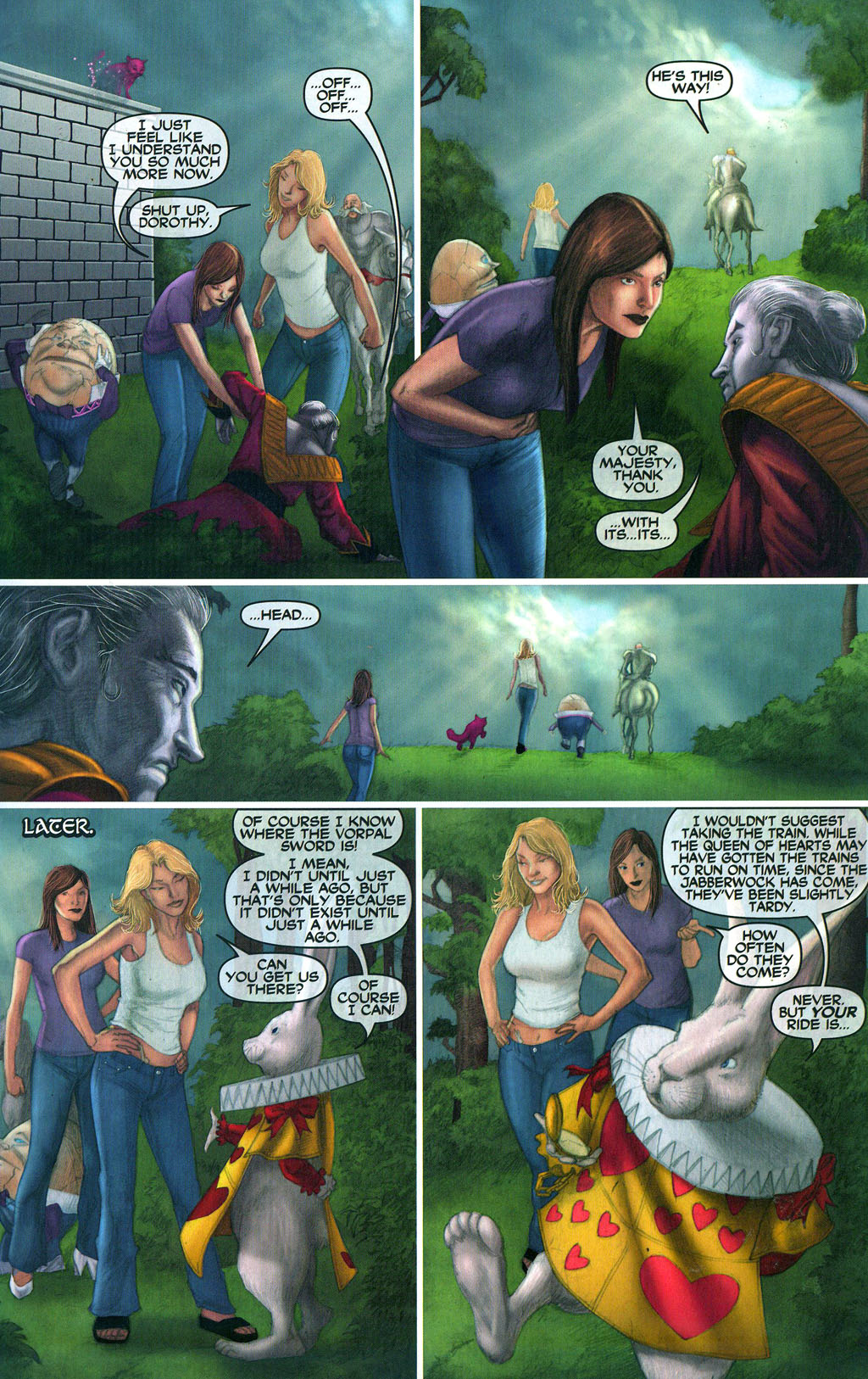 Read online The Oz/Wonderland Chronicles comic -  Issue #3 - 27