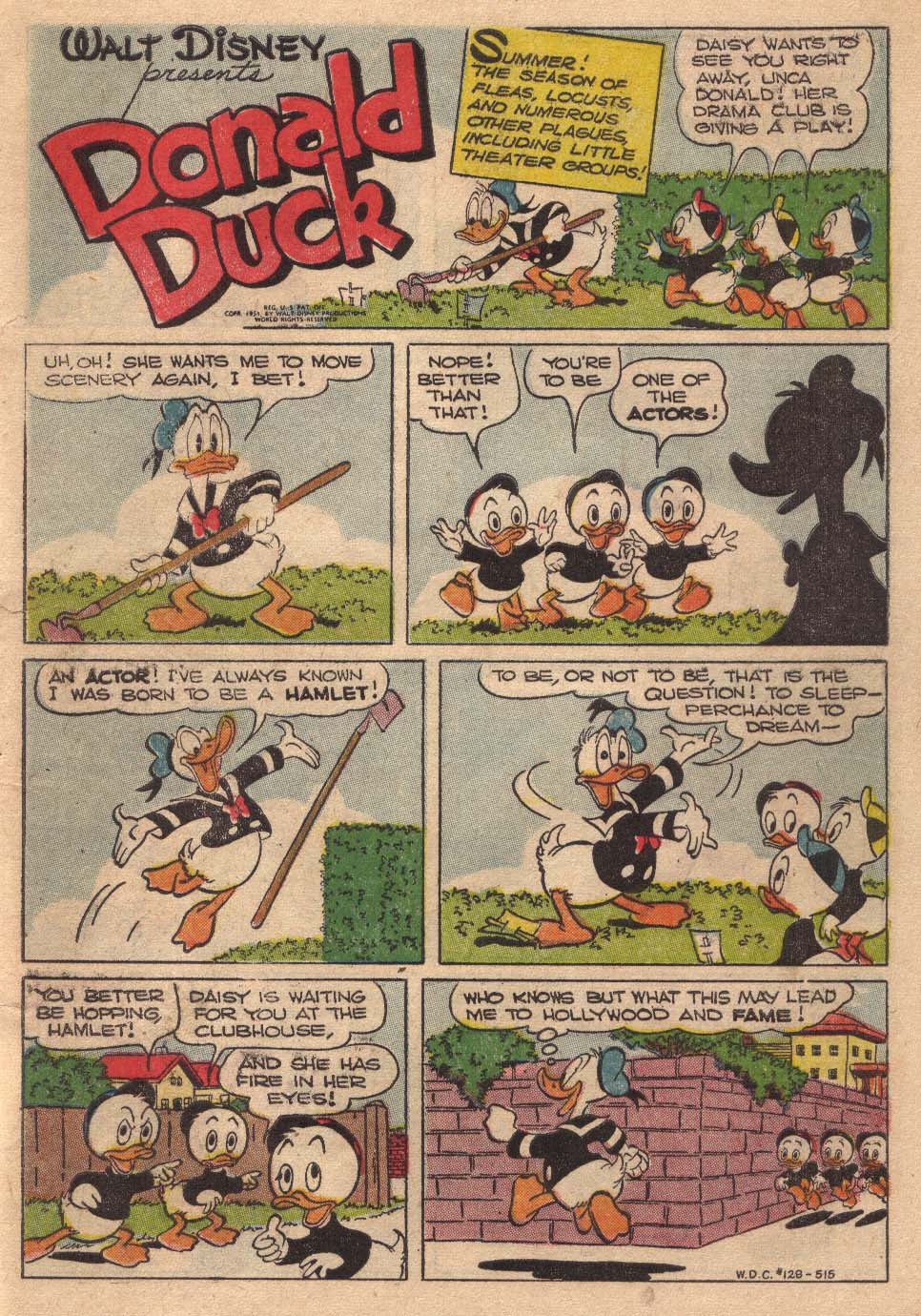 Read online Walt Disney's Comics and Stories comic -  Issue #128 - 3