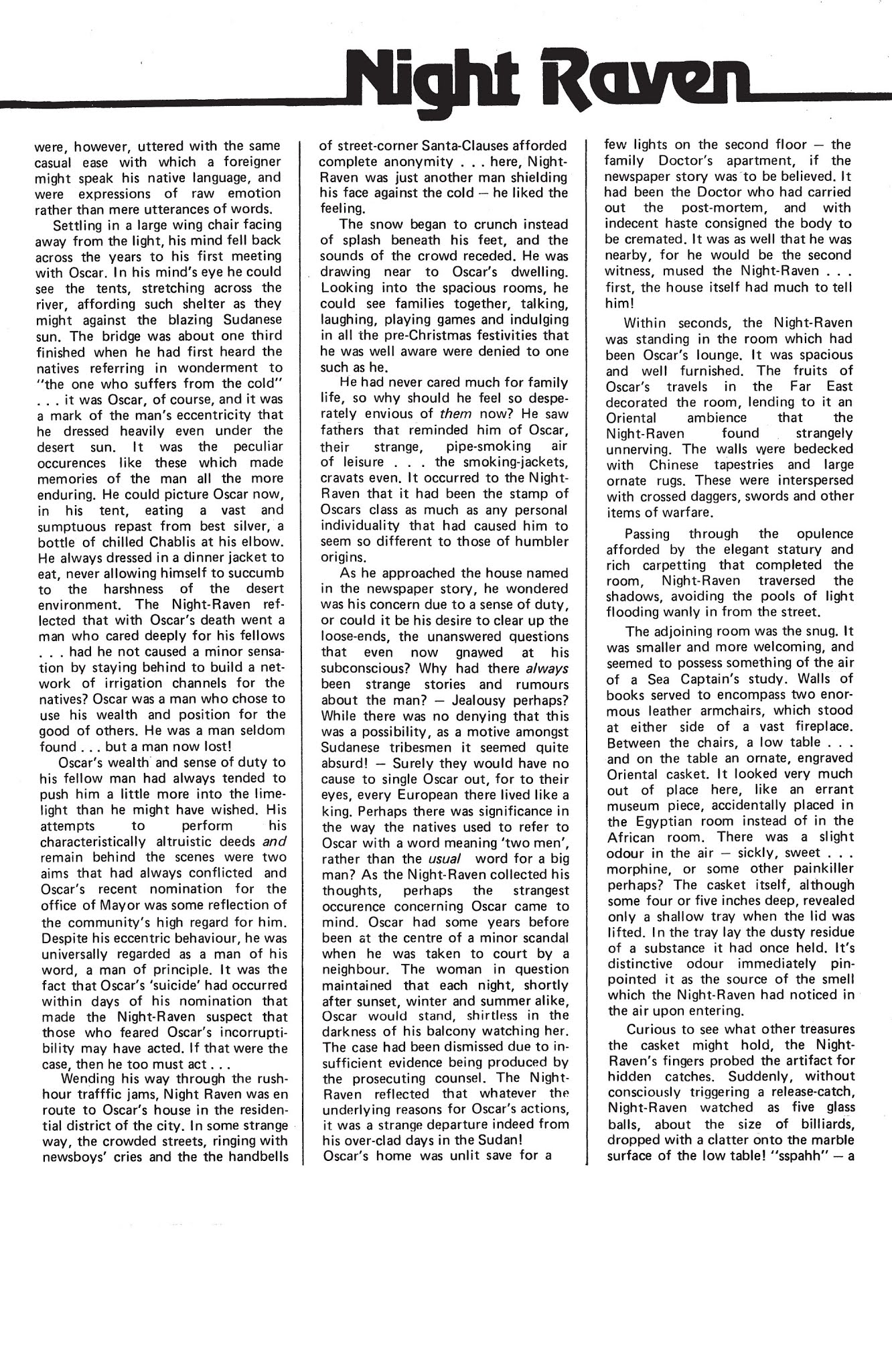 Read online Night Raven: From the Marvel UK Vaults comic -  Issue # TPB (Part 1) - 90