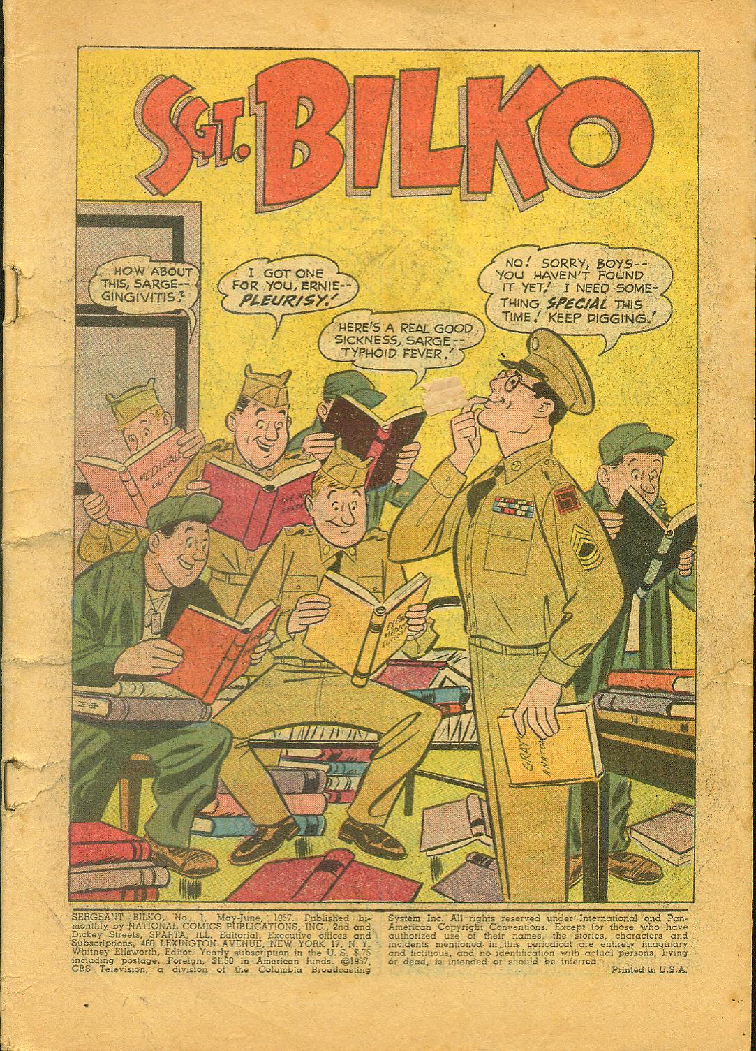 Read online Sergeant Bilko comic -  Issue #1 - 3