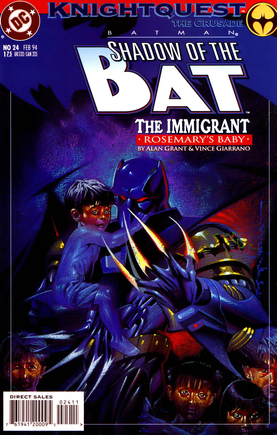 <{ $series->title }} issue Batman: Knightfall The Crusade - Issue #14 - Page 1