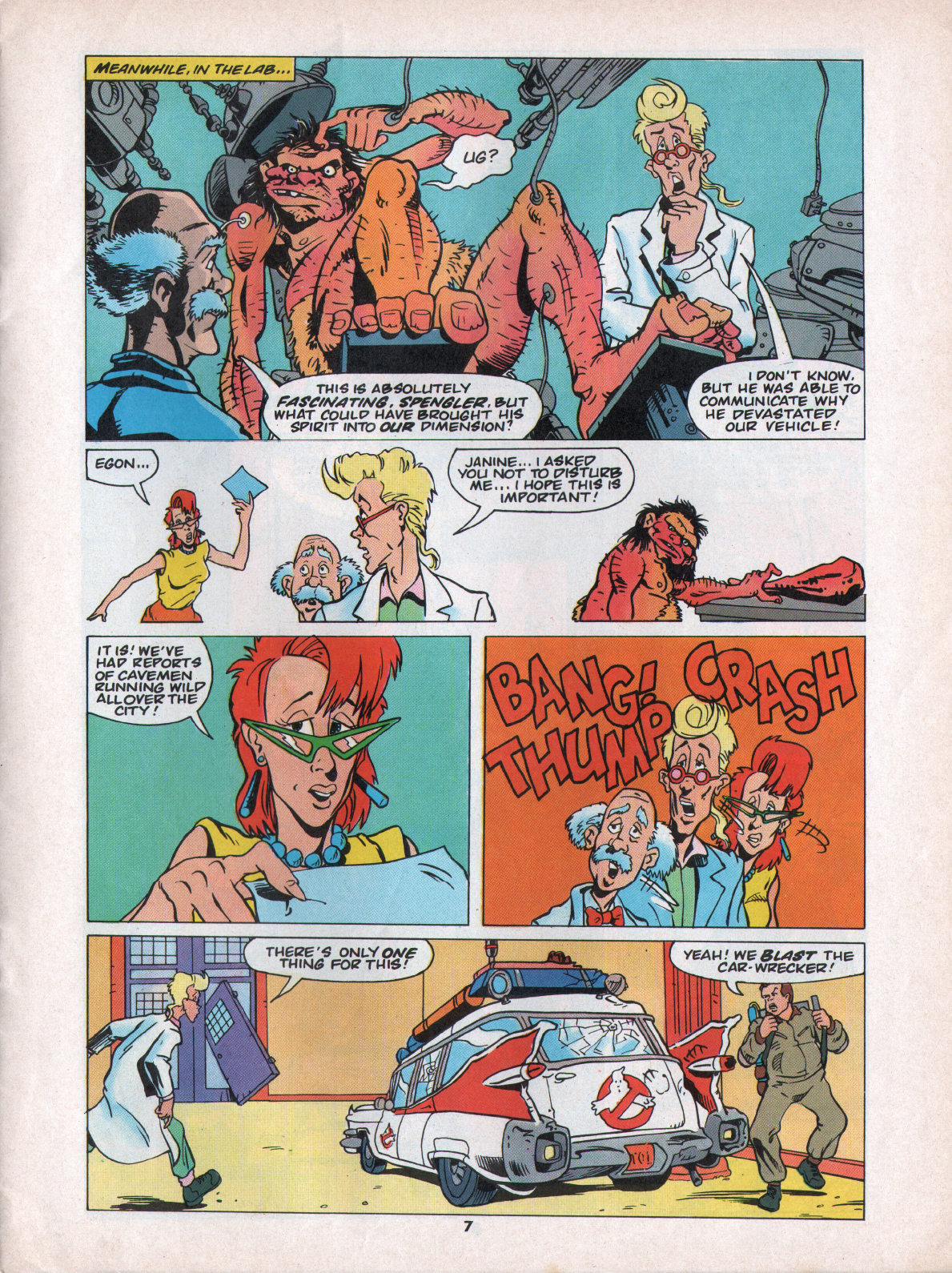 Read online The Real Ghostbusters comic -  Issue #52 - 7
