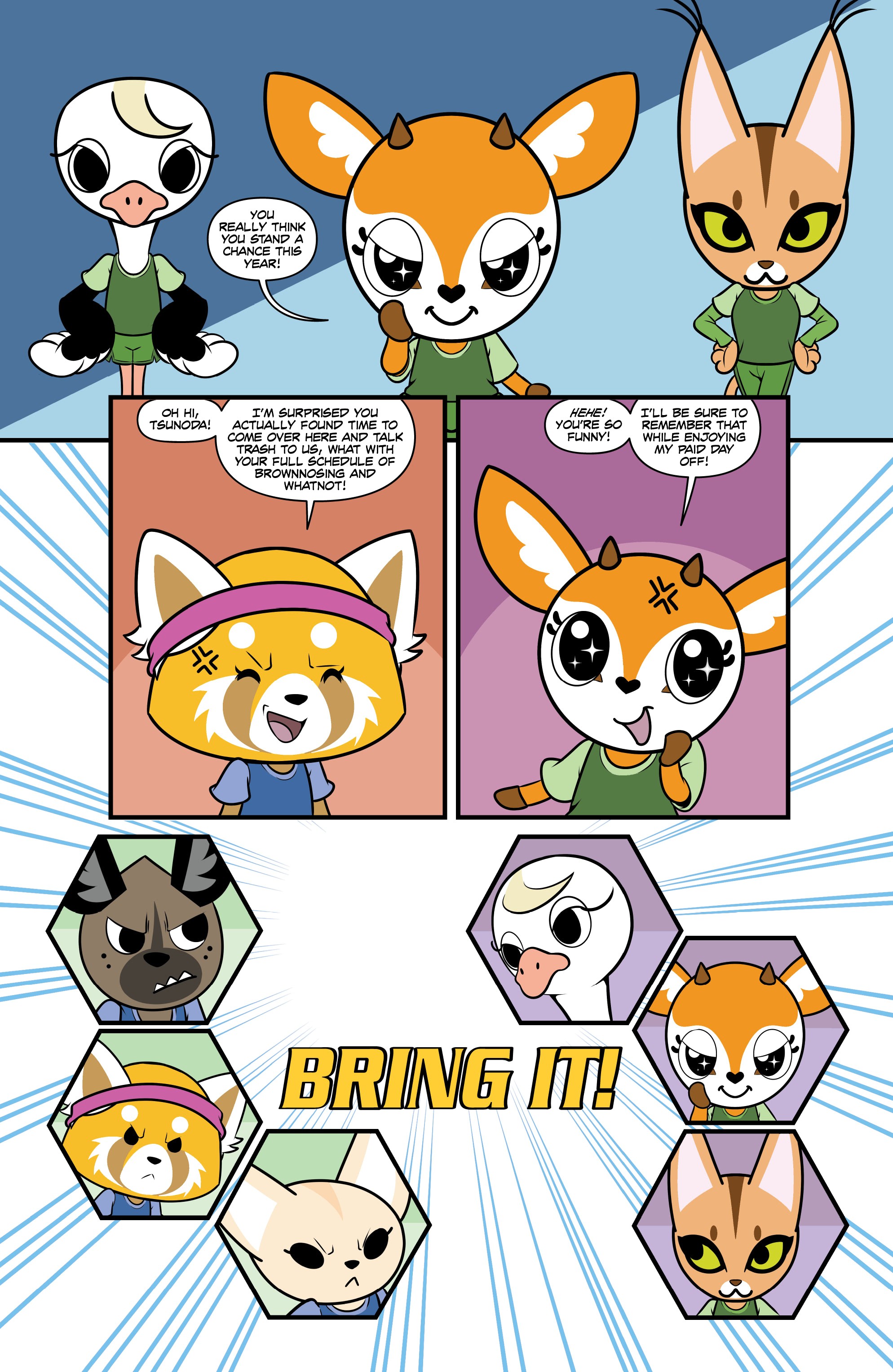 Read online Aggretsuko comic -  Issue #6 - 6