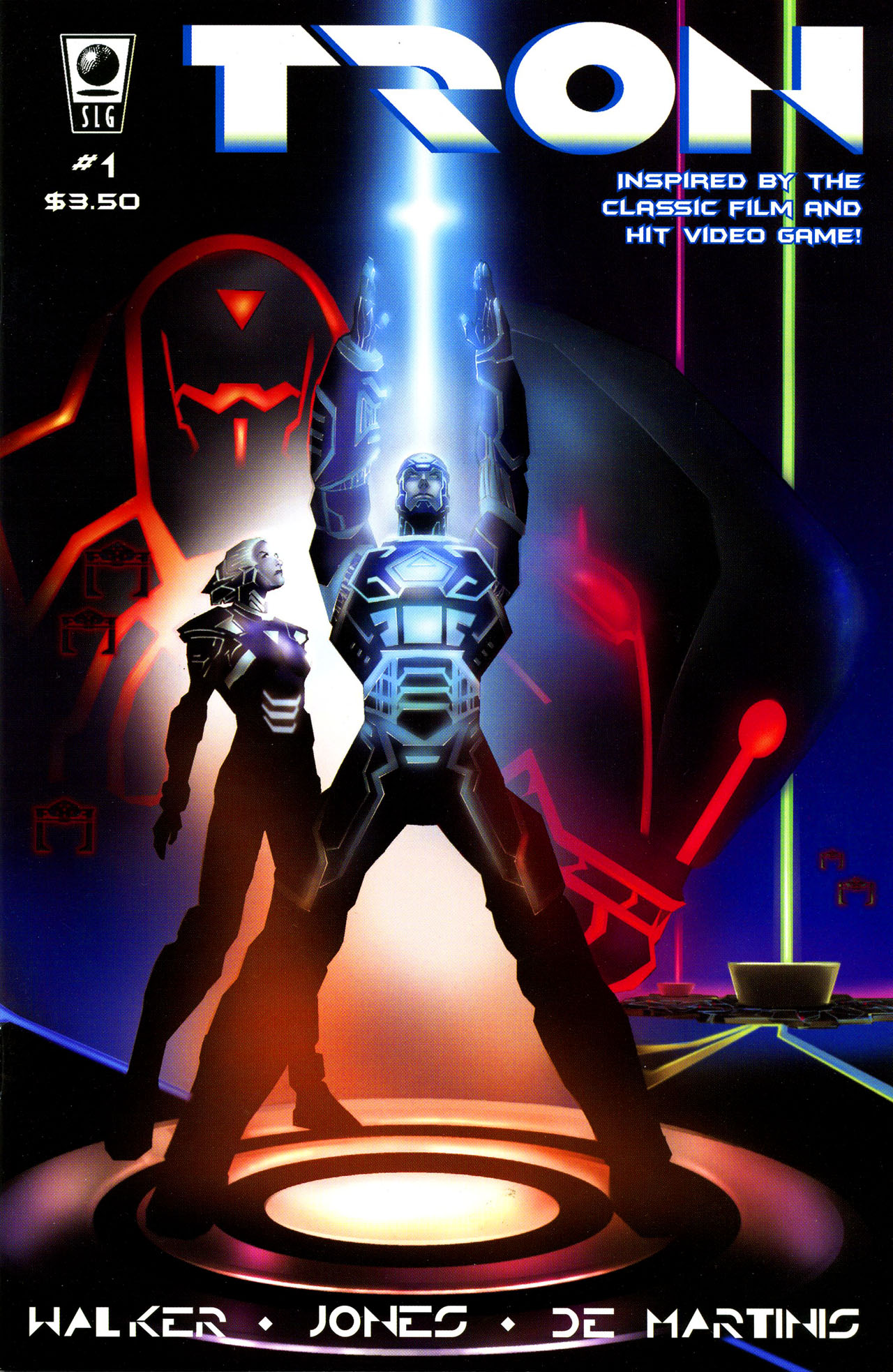 Read online TRON: Ghost in the Machine comic -  Issue #1 - 1