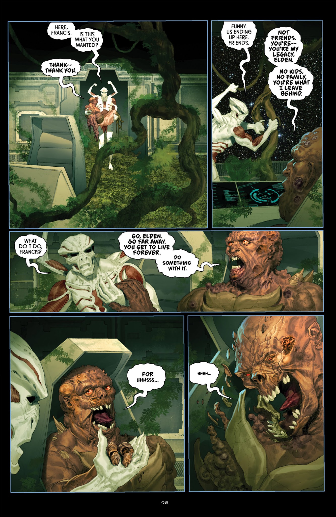 Read online Alien vs. Predator: Fire and Stone comic -  Issue # _TPB - 100