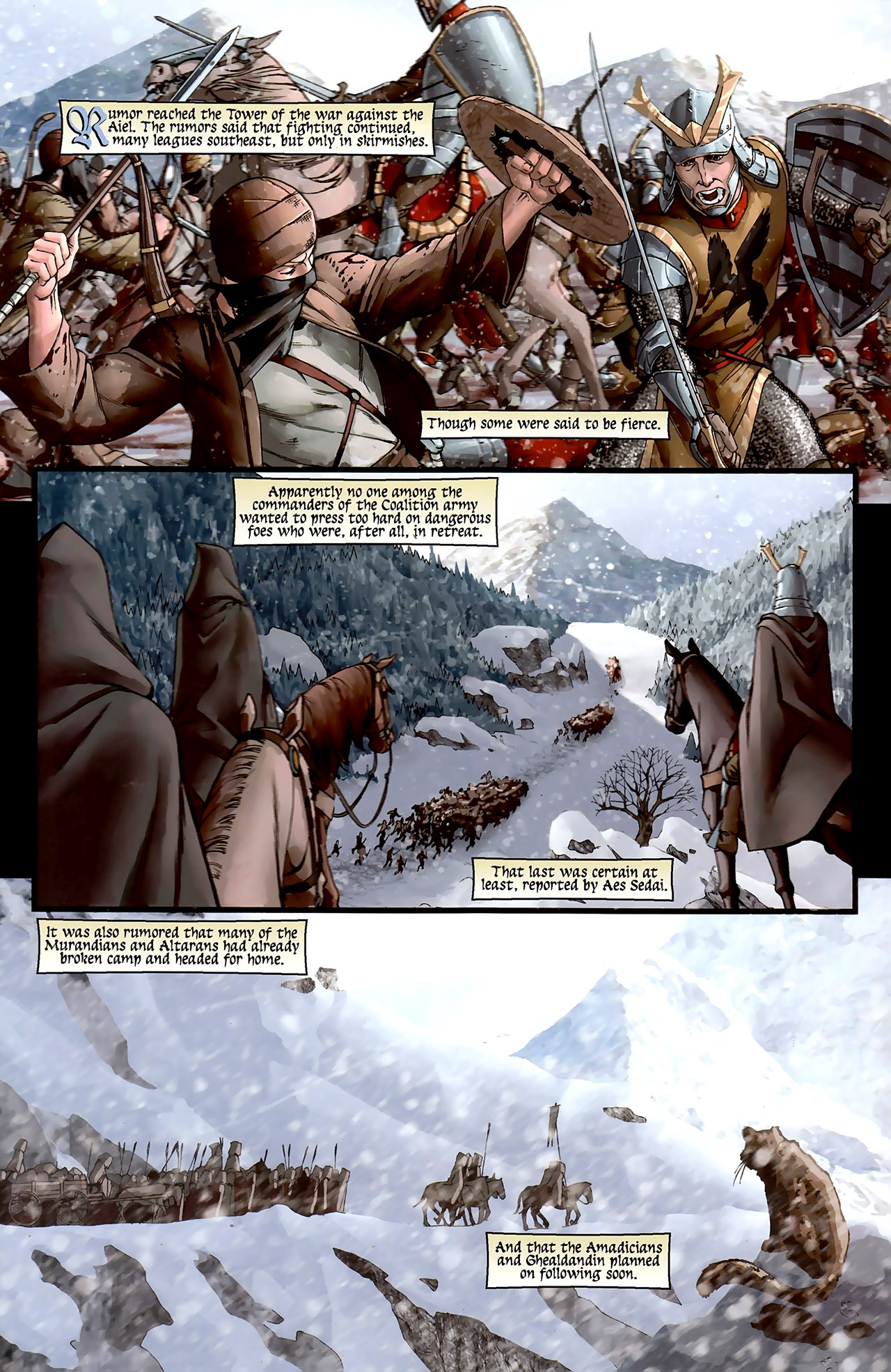 Read online Robert Jordan's The Wheel of Time: New Spring comic -  Issue #3 - 17