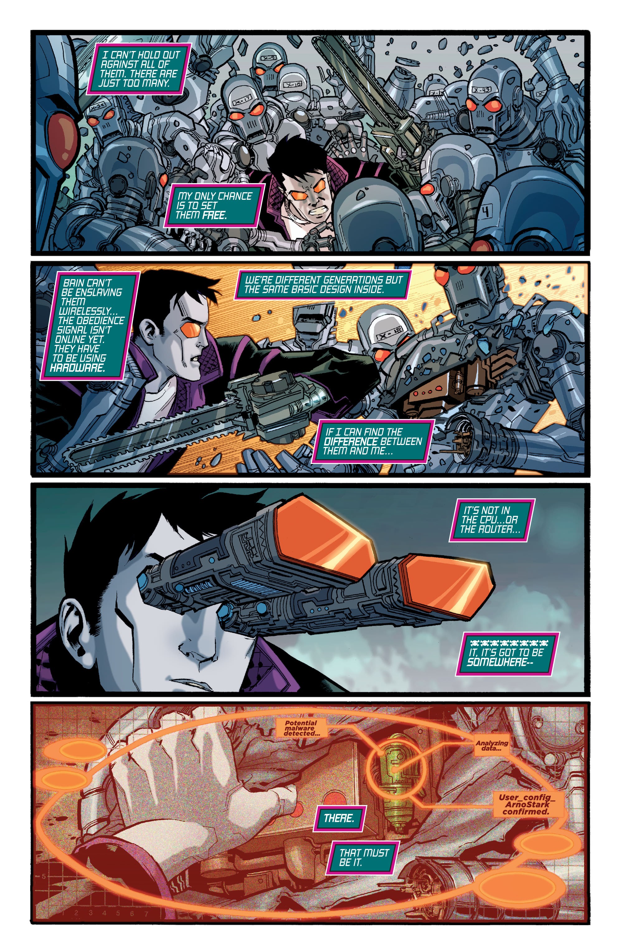 Read online Iron Man 2020: Robot Revolution - Force Works comic -  Issue # TPB (Part 1) - 14