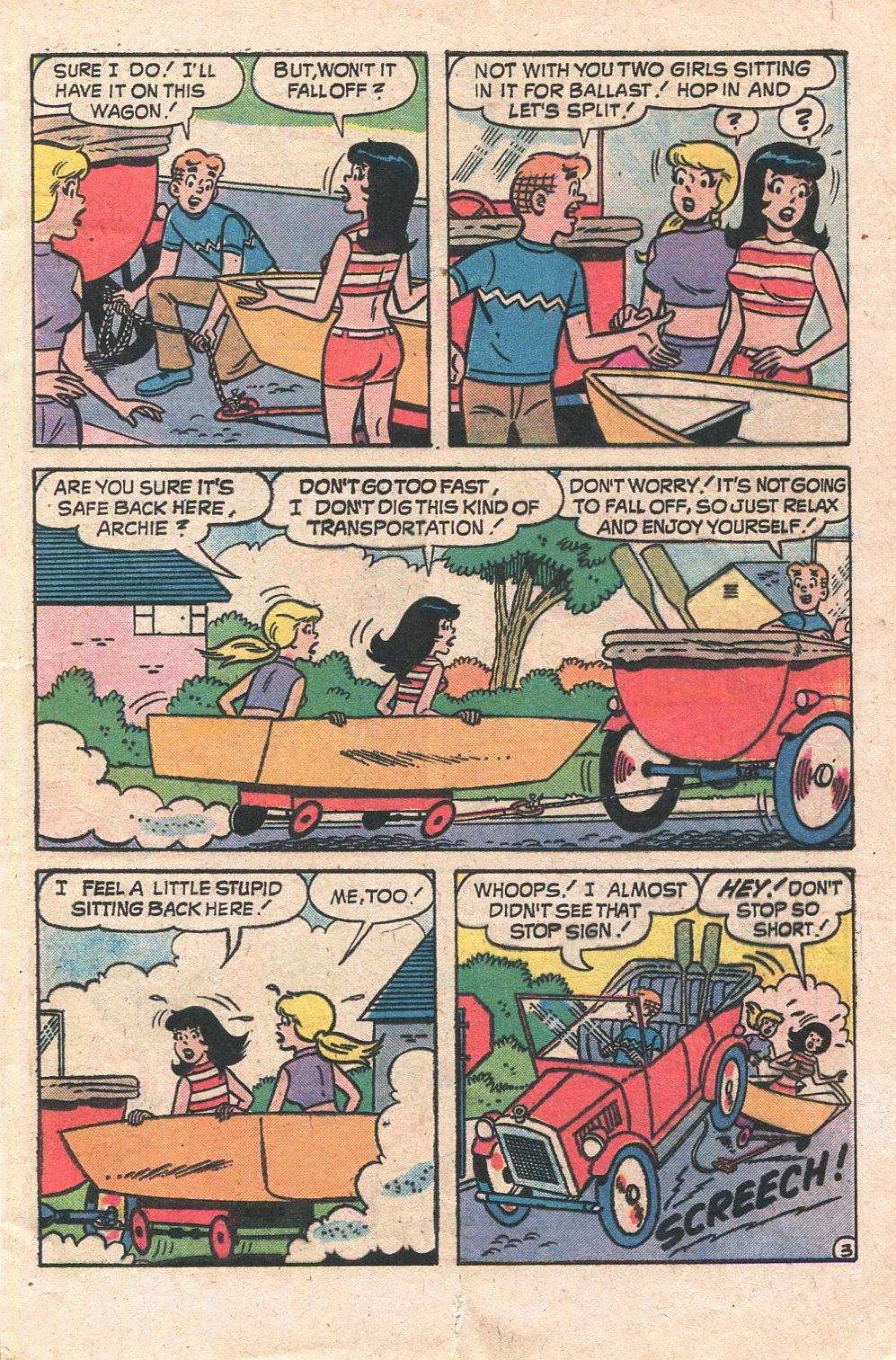 Read online Archie's TV Laugh-Out comic -  Issue #28 - 5