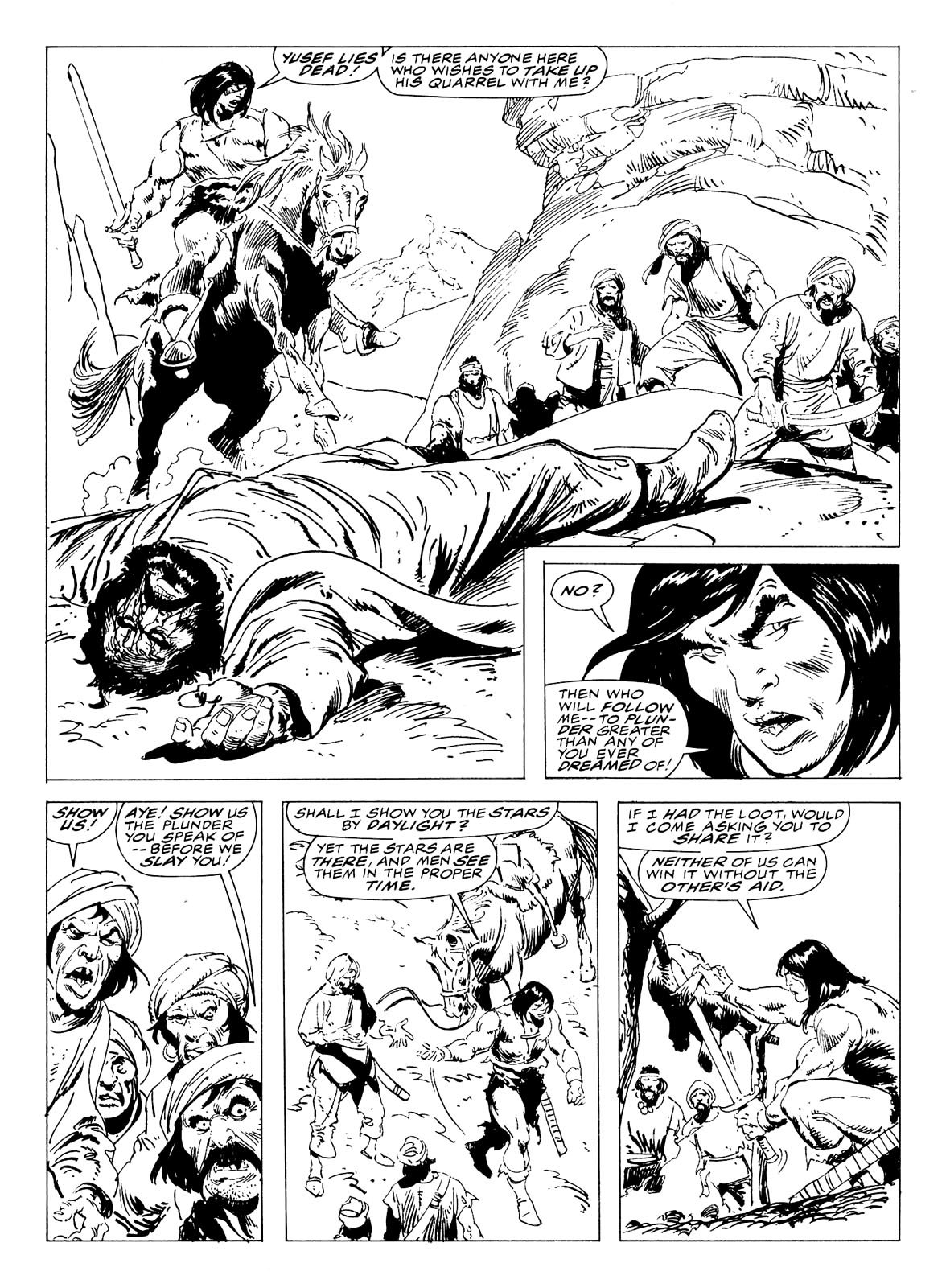 Read online The Savage Sword Of Conan comic -  Issue #234 - 16
