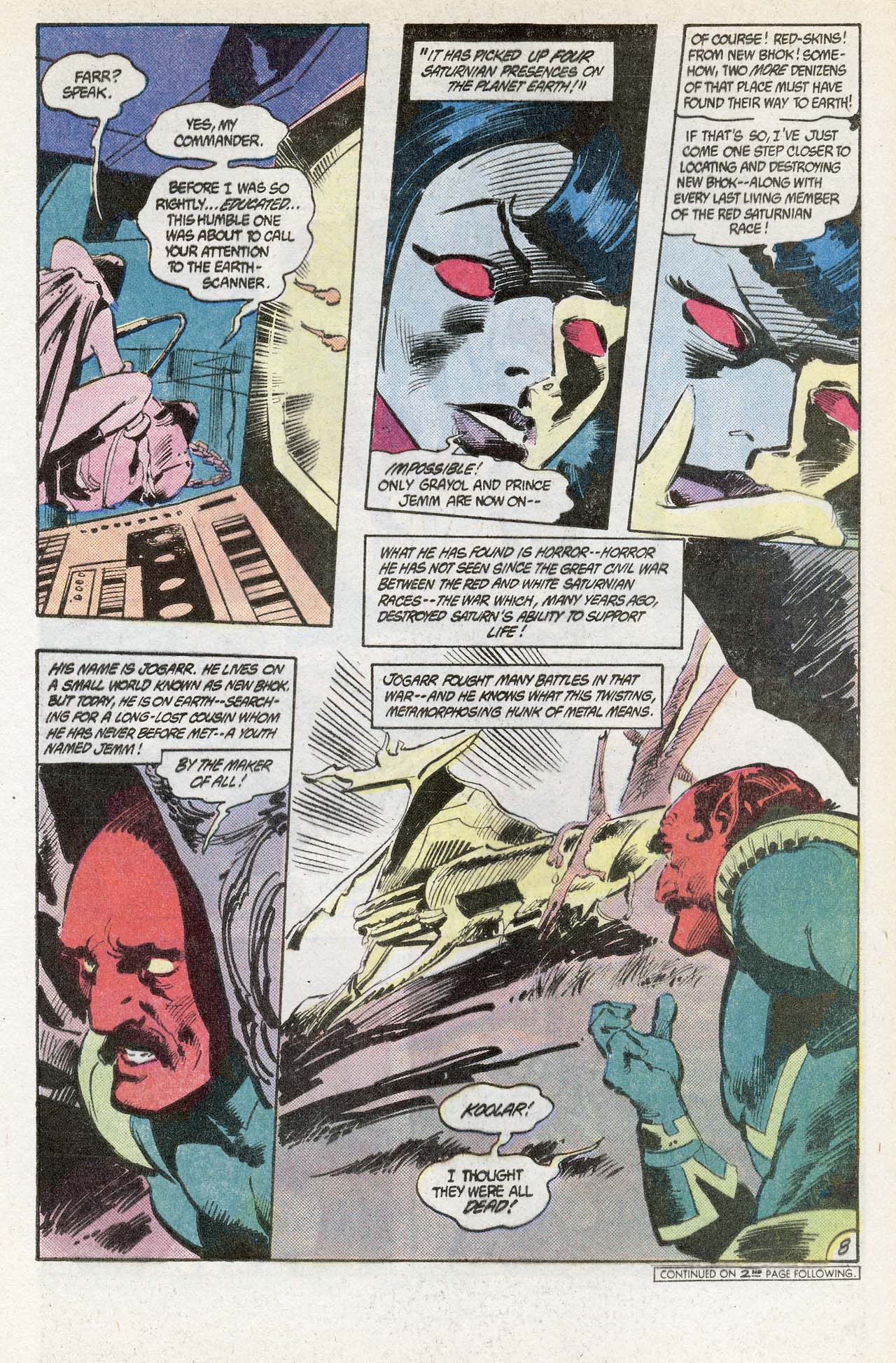 Read online Jemm, Son of Saturn comic -  Issue #7 - 12