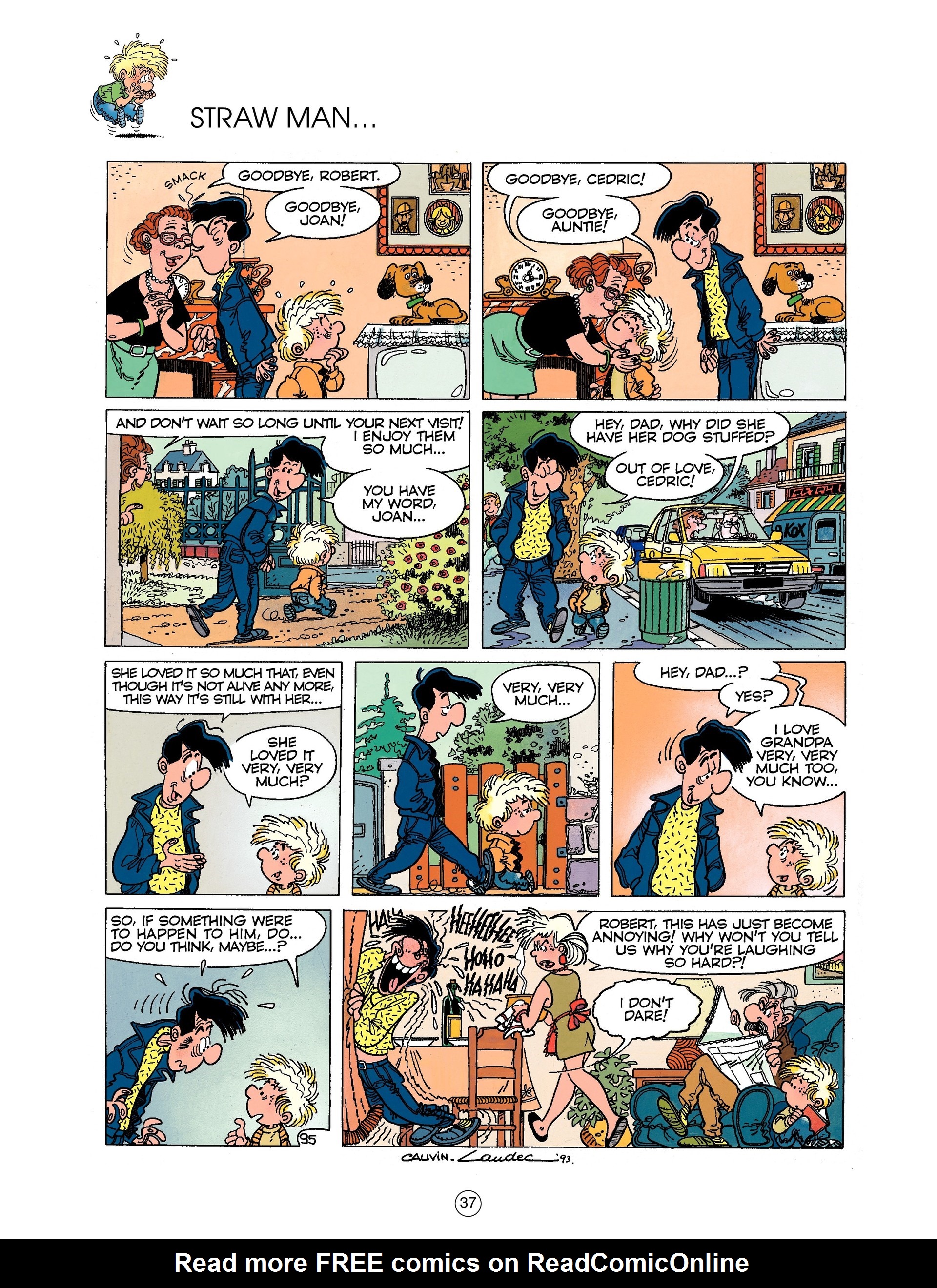Read online Cedric comic -  Issue #5 - 37