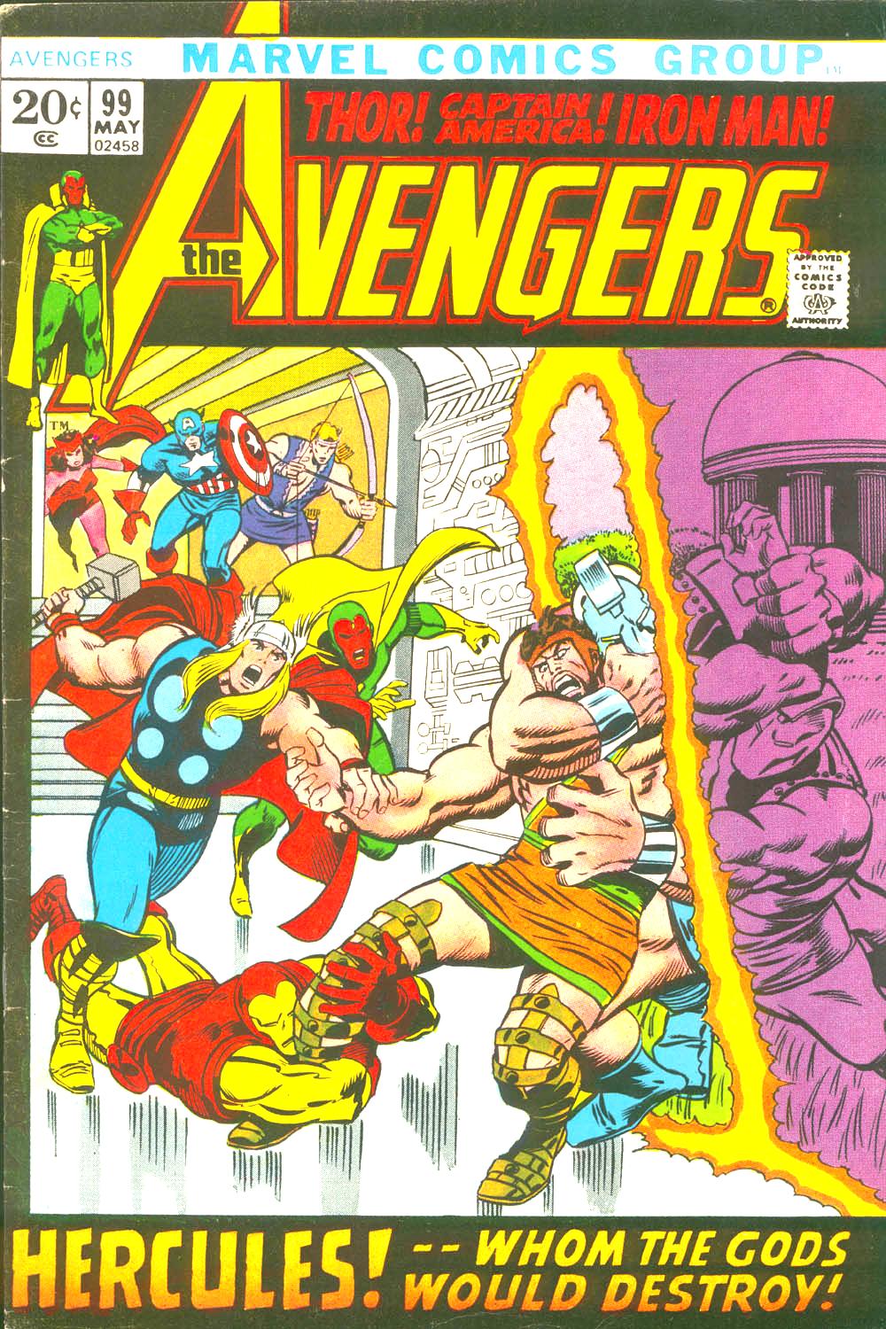 Read online The Avengers (1963) comic -  Issue #99 - 1